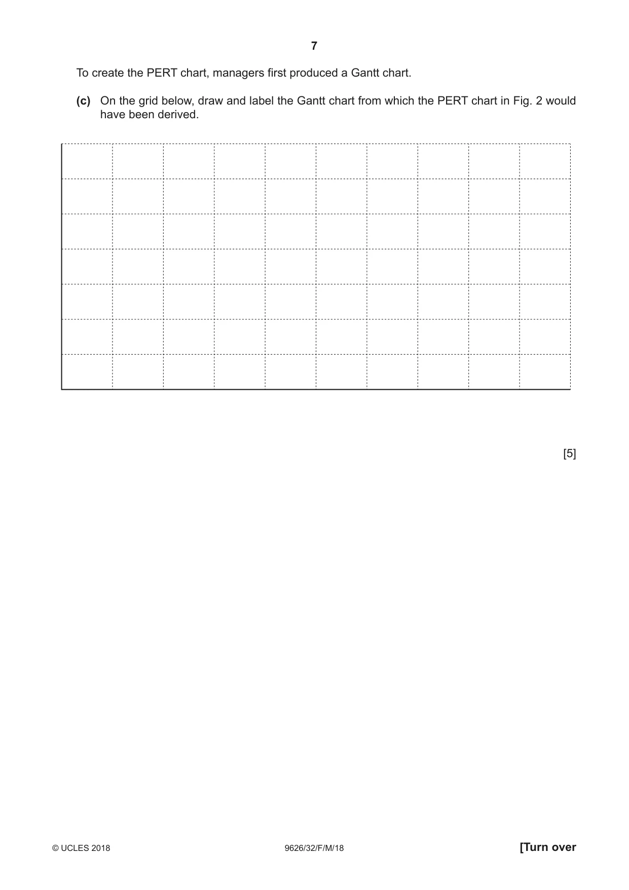 Cambridge A Level Information Technology (from 2017) 9626 2018 Feb/March Paper 3 · Variant 2 question paper, page 7 of 20