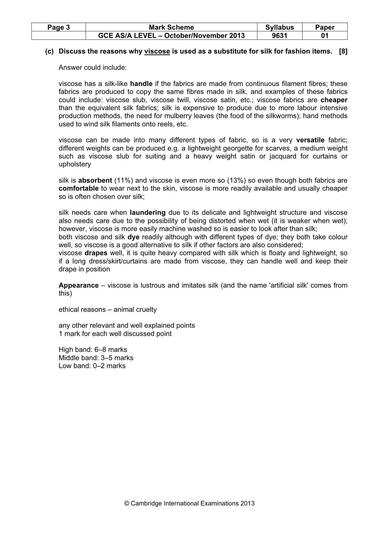 Mark scheme, page 3 of 12