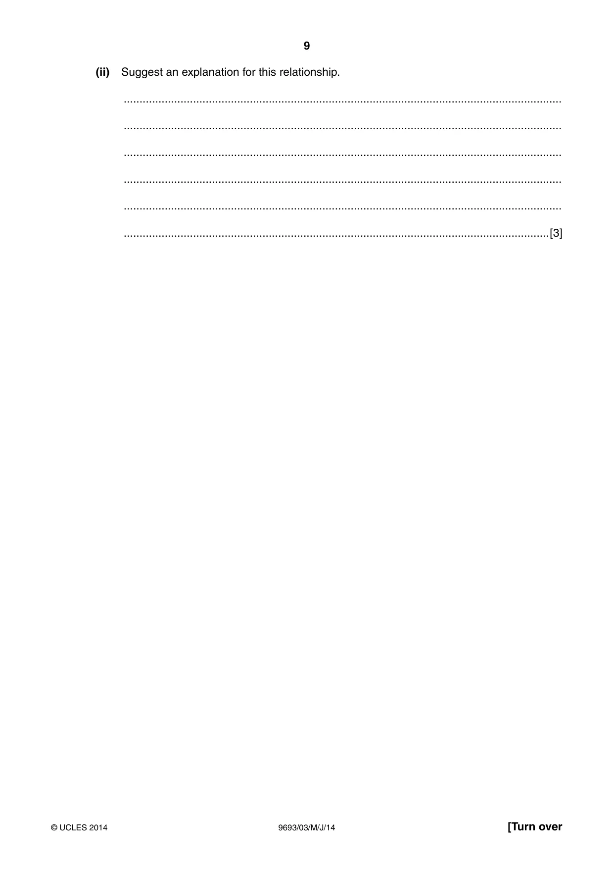 Cambridge A Level Marine Science 9693 2014 May/June Paper 3 · Variant 1 question paper, page 9 of 20