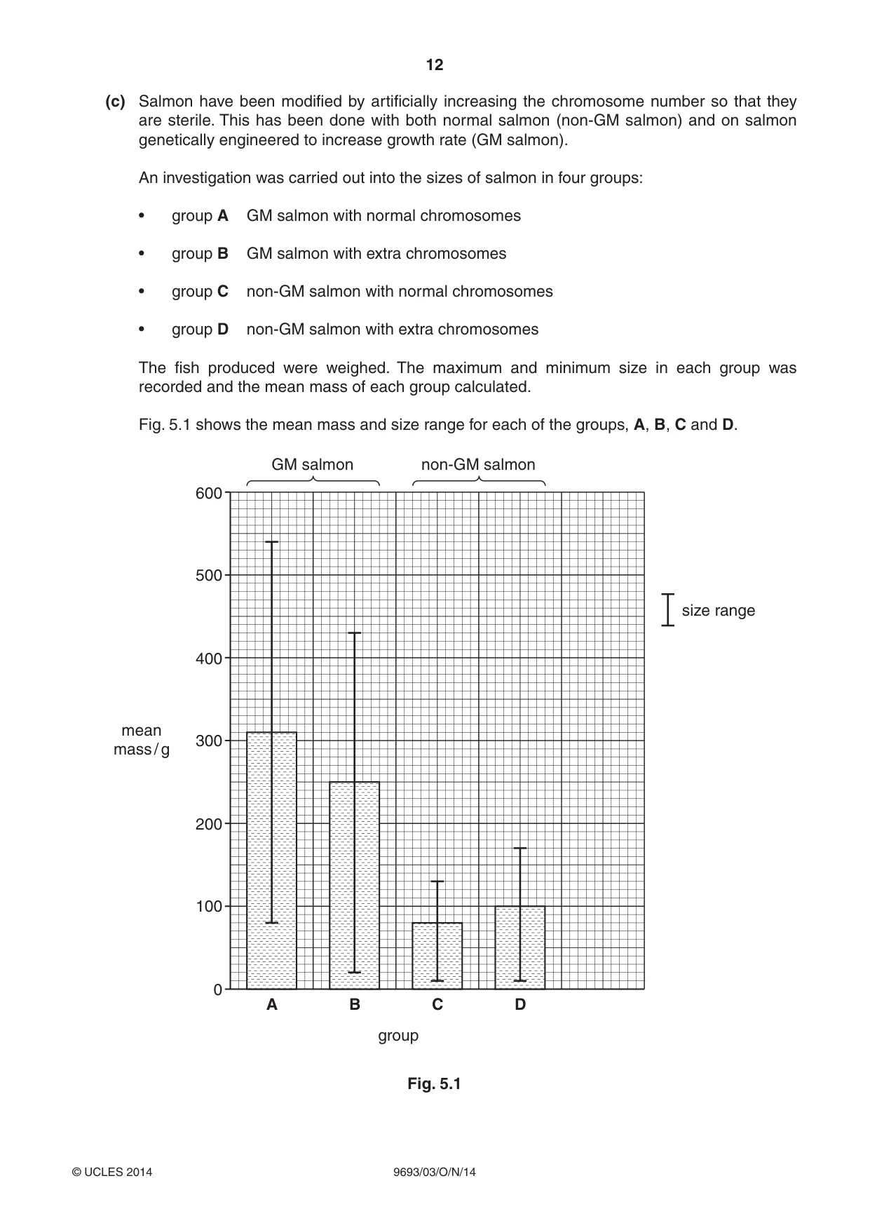 Cambridge A Level Marine Science 9693 2014 Oct/Nov Paper 3 · Variant 1 question paper, page 12 of 20