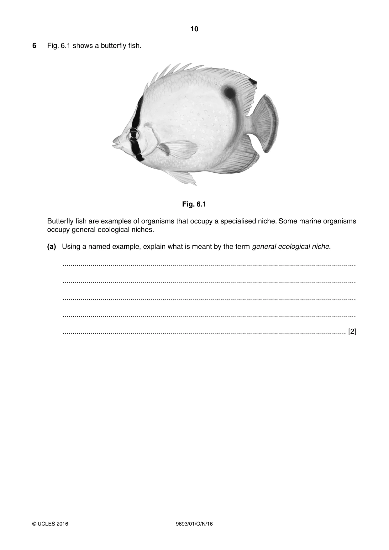 Cambridge A Level Marine Science 9693 2016 Oct/Nov Paper 1 · Variant 1 question paper, page 10 of 16