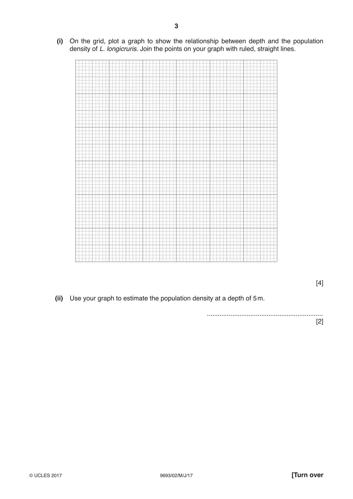 Cambridge A Level Marine Science 9693 2017 May/June Paper 2 · Variant 1 question paper, page 3 of 12