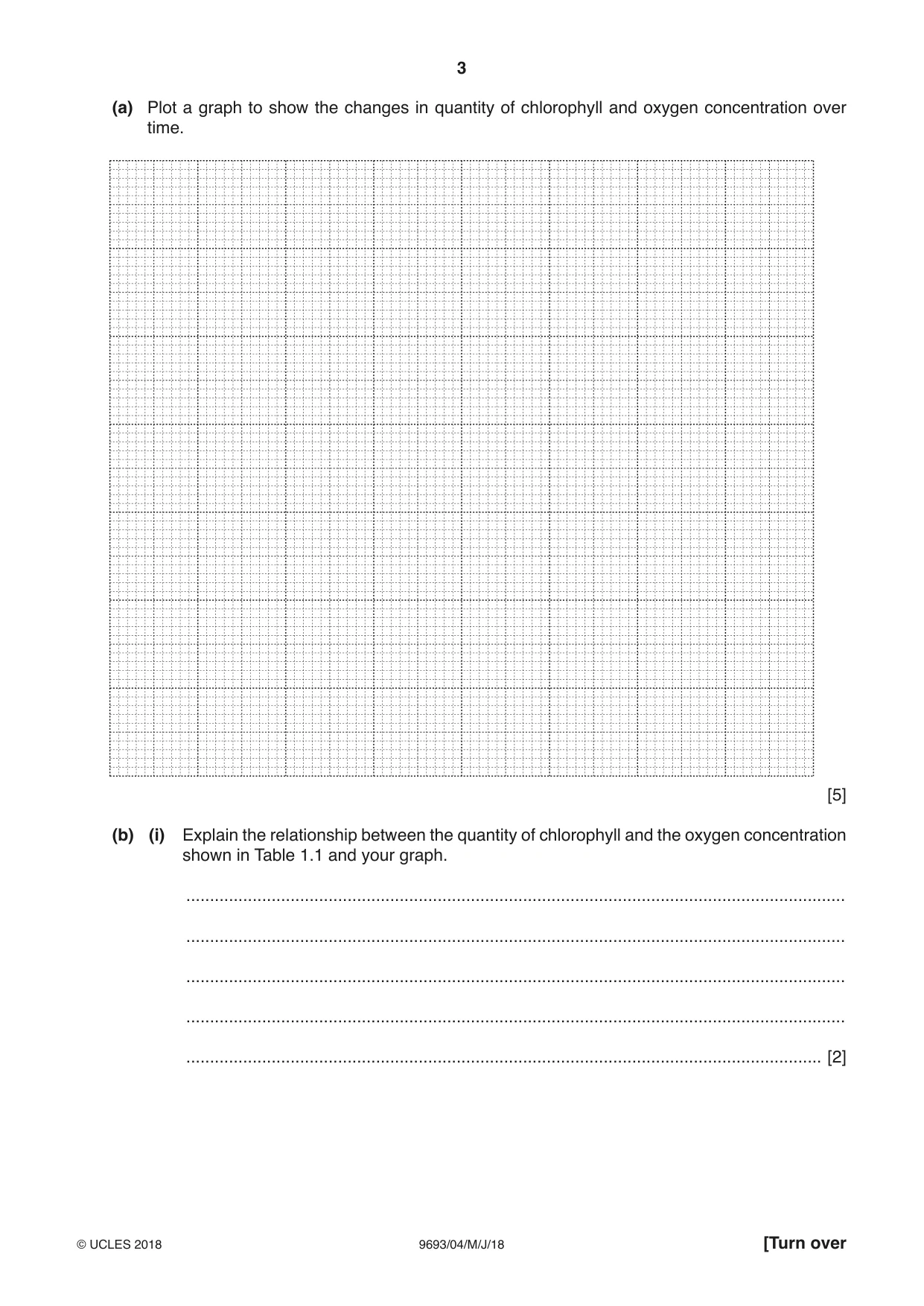 Cambridge A Level Marine Science 9693 2018 May/June Paper 4 · Variant 0 question paper, page 3 of 12