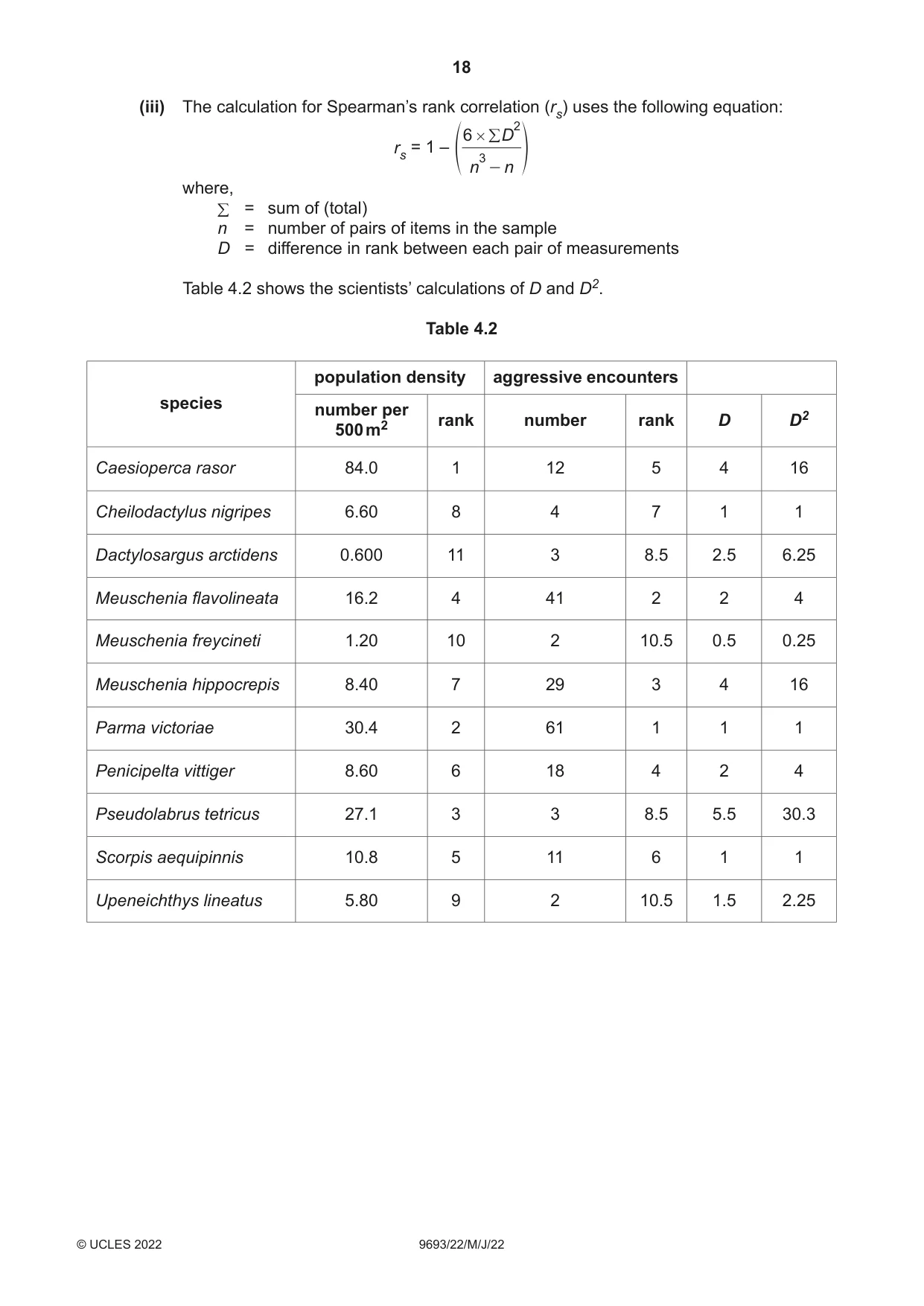 Cambridge A Level Marine Science 9693 2022 May/June Paper 2 · Variant 2 question paper, page 18 of 24