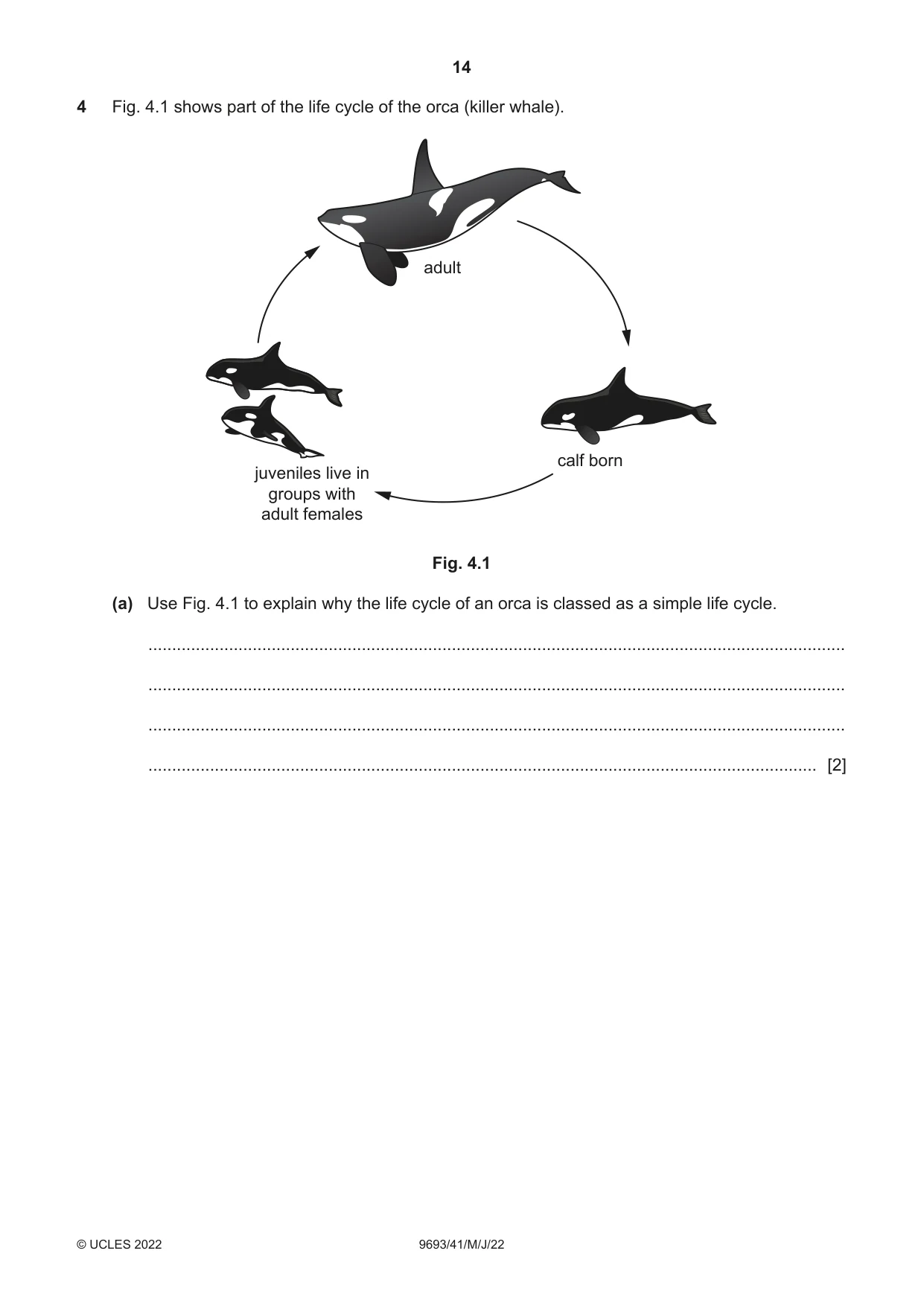 Cambridge A Level Marine Science 9693 2022 May/June Paper 4 · Variant 1 question paper, page 14 of 24