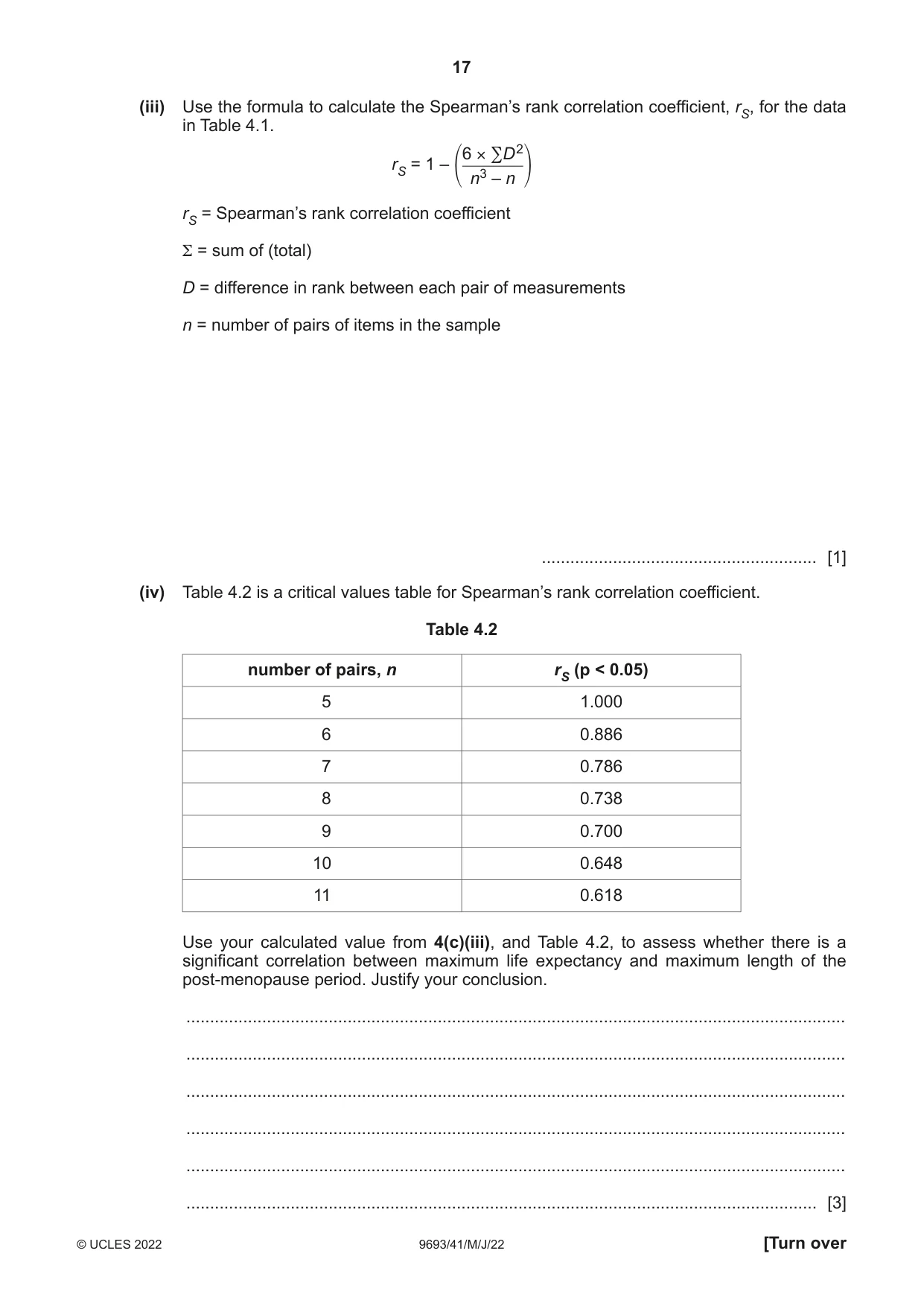Cambridge A Level Marine Science 9693 2022 May/June Paper 4 · Variant 1 question paper, page 17 of 24