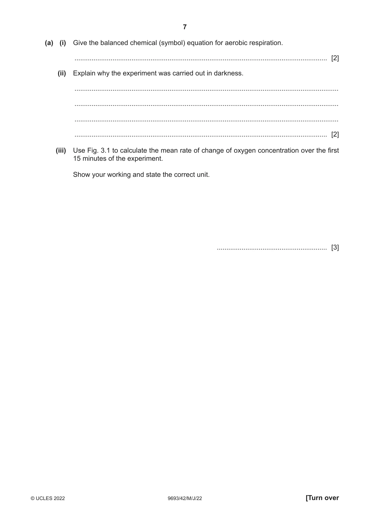 Cambridge A Level Marine Science 9693 2022 May/June Paper 4 · Variant 2 question paper, page 7 of 24