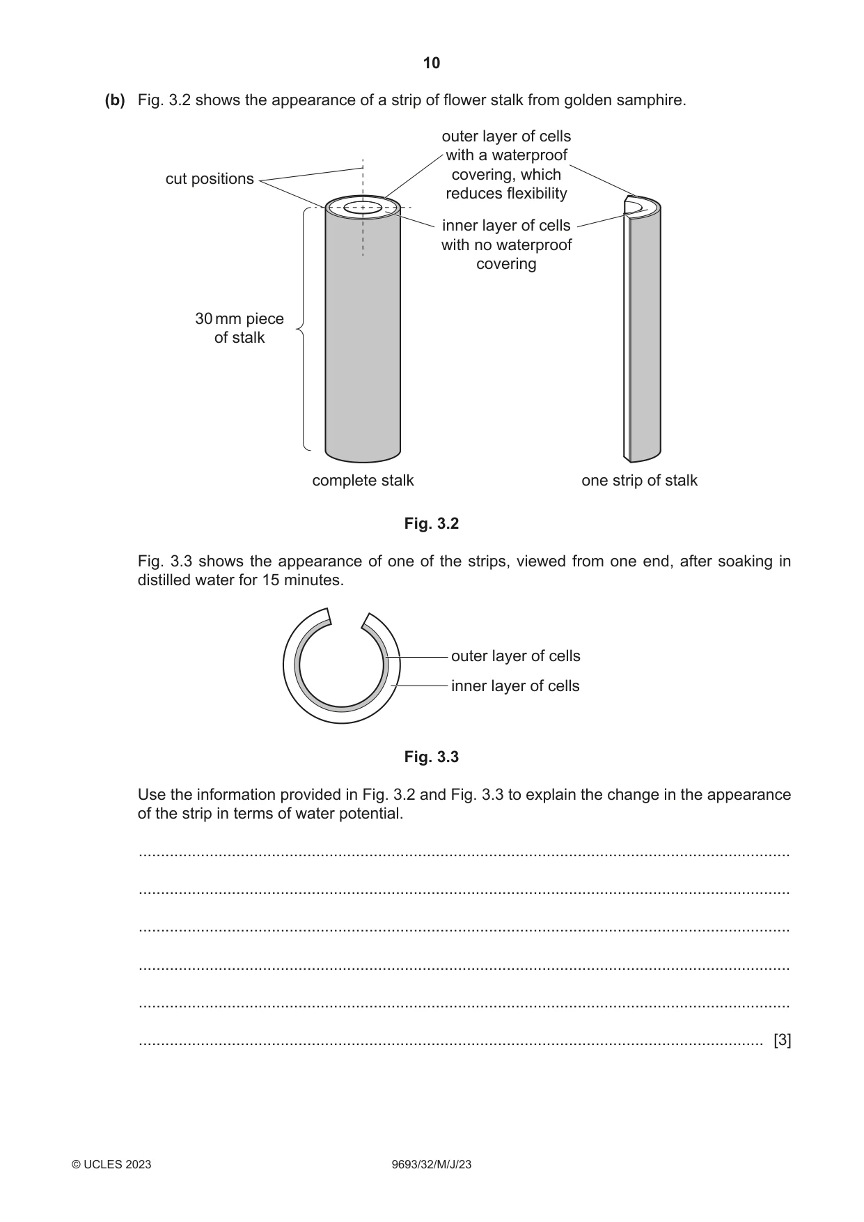Cambridge A Level Marine Science 9693 2023 May/June Paper 3 · Variant 2 question paper, page 10 of 16