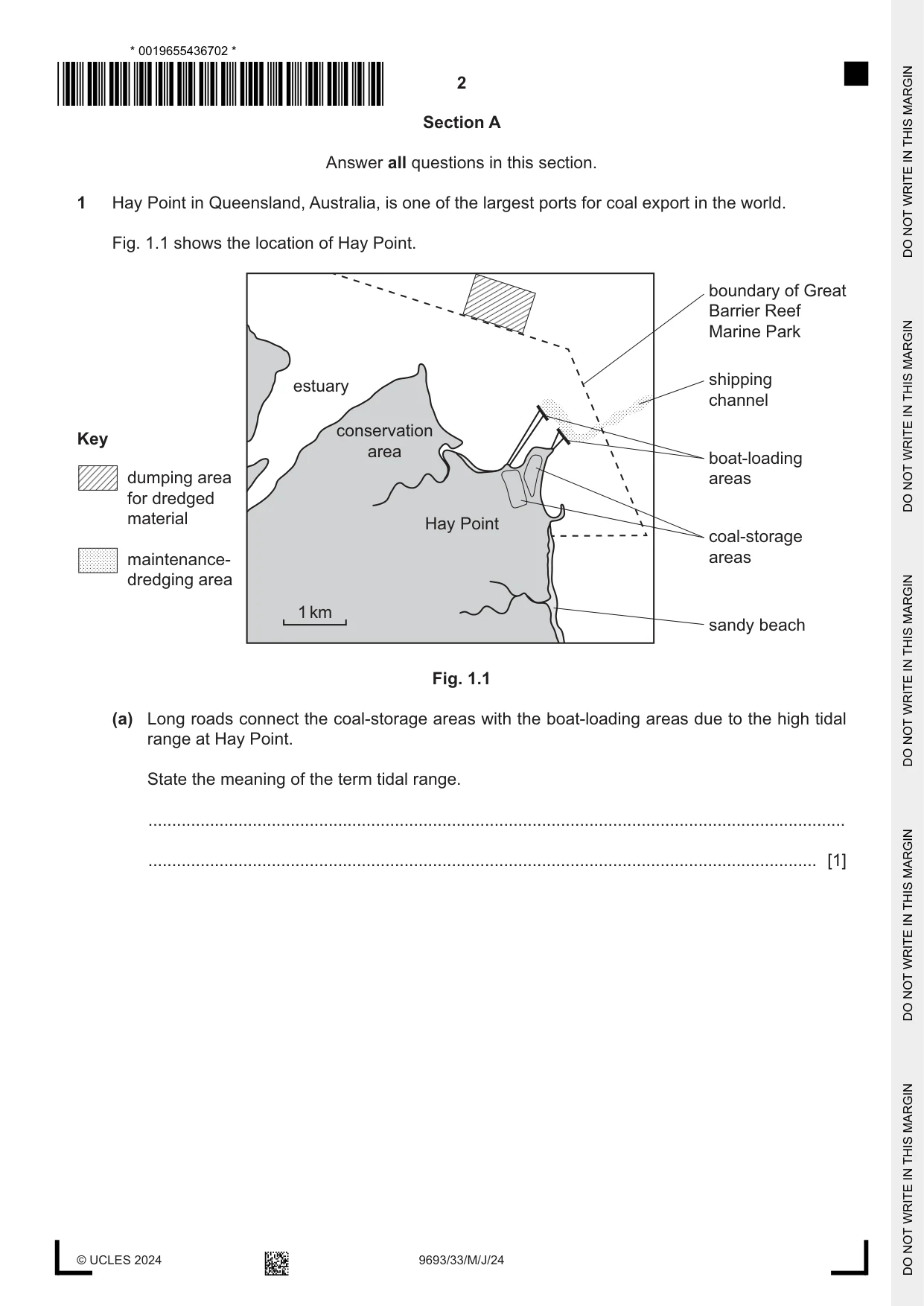 Cambridge A Level Marine Science 9693 2024 May/June Paper 3 · Variant 3 question paper, page 2 of 16