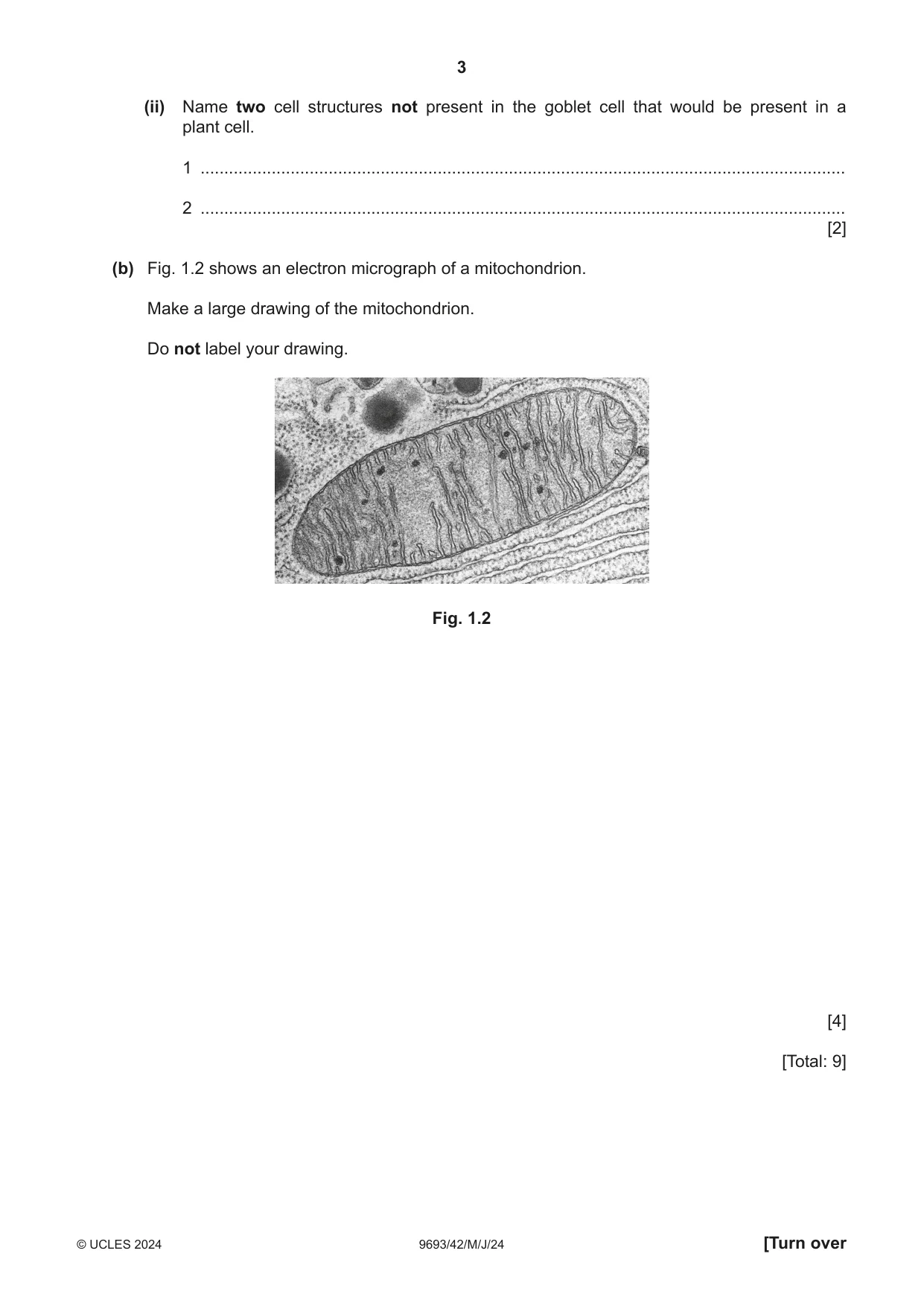 Cambridge A Level Marine Science 9693 2024 May/June Paper 4 · Variant 2 question paper, page 3 of 20