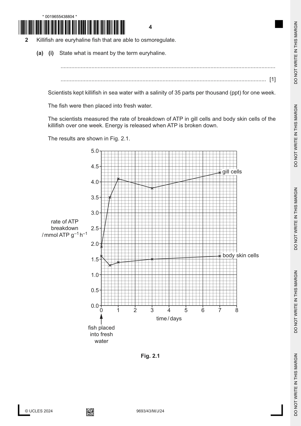 Cambridge A Level Marine Science 9693 2024 May/June Paper 4 · Variant 3 question paper, page 4 of 20