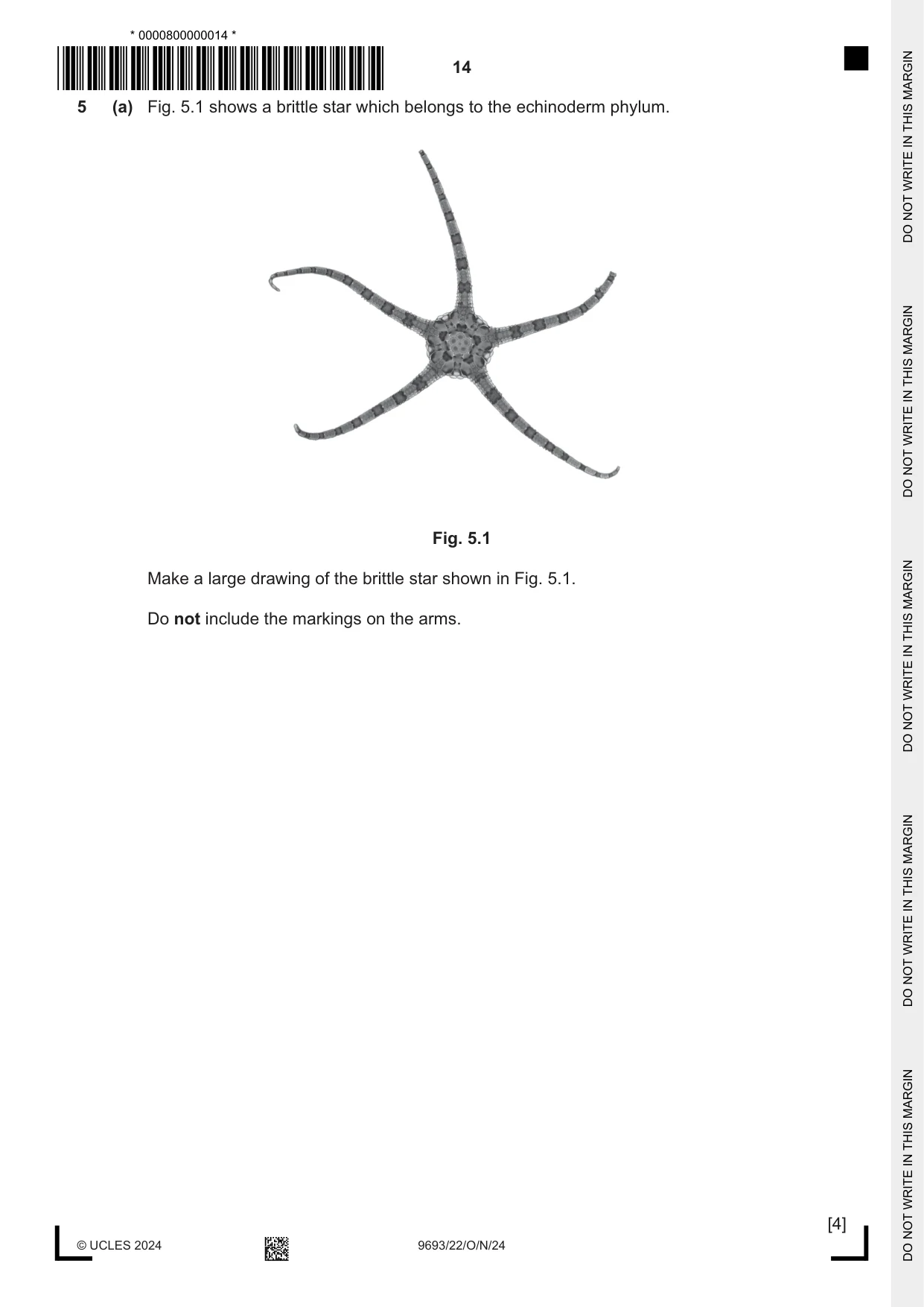 Cambridge A Level Marine Science 9693 2024 Oct/Nov Paper 2 · Variant 2 question paper, page 14 of 24