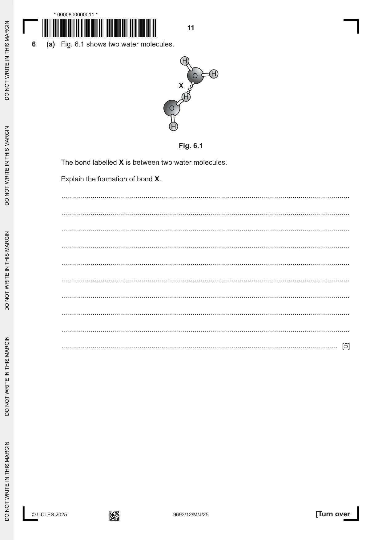 Cambridge A Level Marine Science 9693 2025 May/June Paper 1 · Variant 2 question paper, page 11 of 16