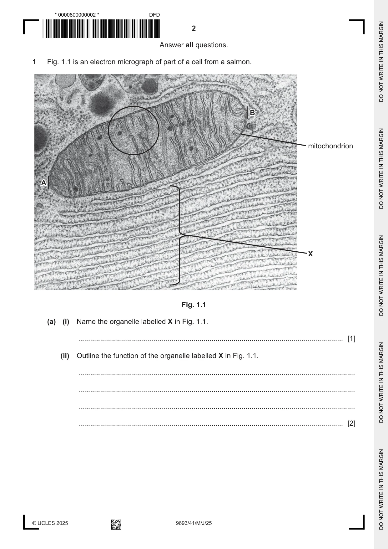 Cambridge A Level Marine Science 9693 2025 May/June Paper 4 · Variant 1 question paper, page 2 of 24