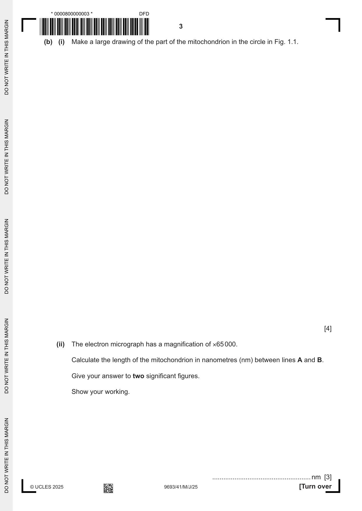 Cambridge A Level Marine Science 9693 2025 May/June Paper 4 · Variant 1 question paper, page 3 of 24