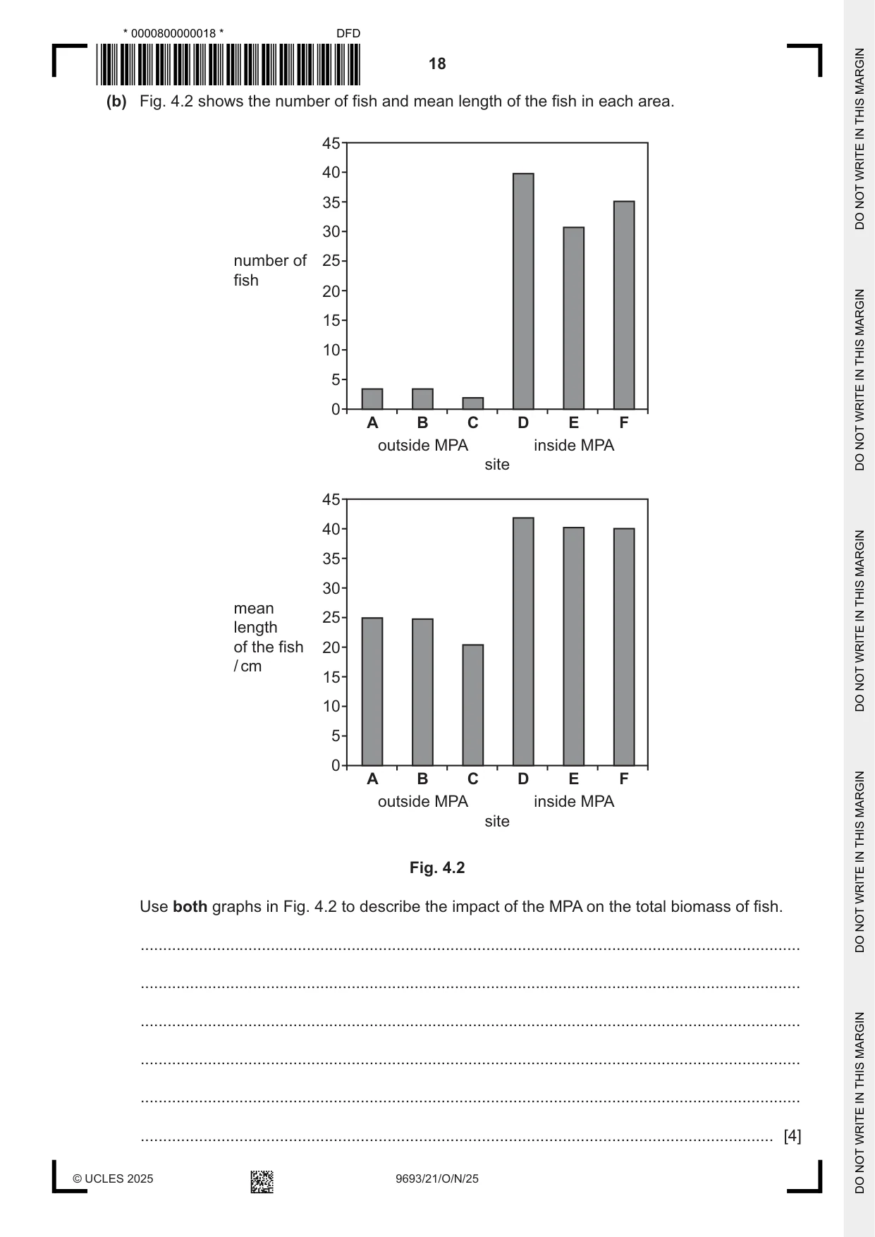Cambridge A Level Marine Science 9693 2025 Oct/Nov Paper 2 · Variant 1 question paper, page 18 of 24