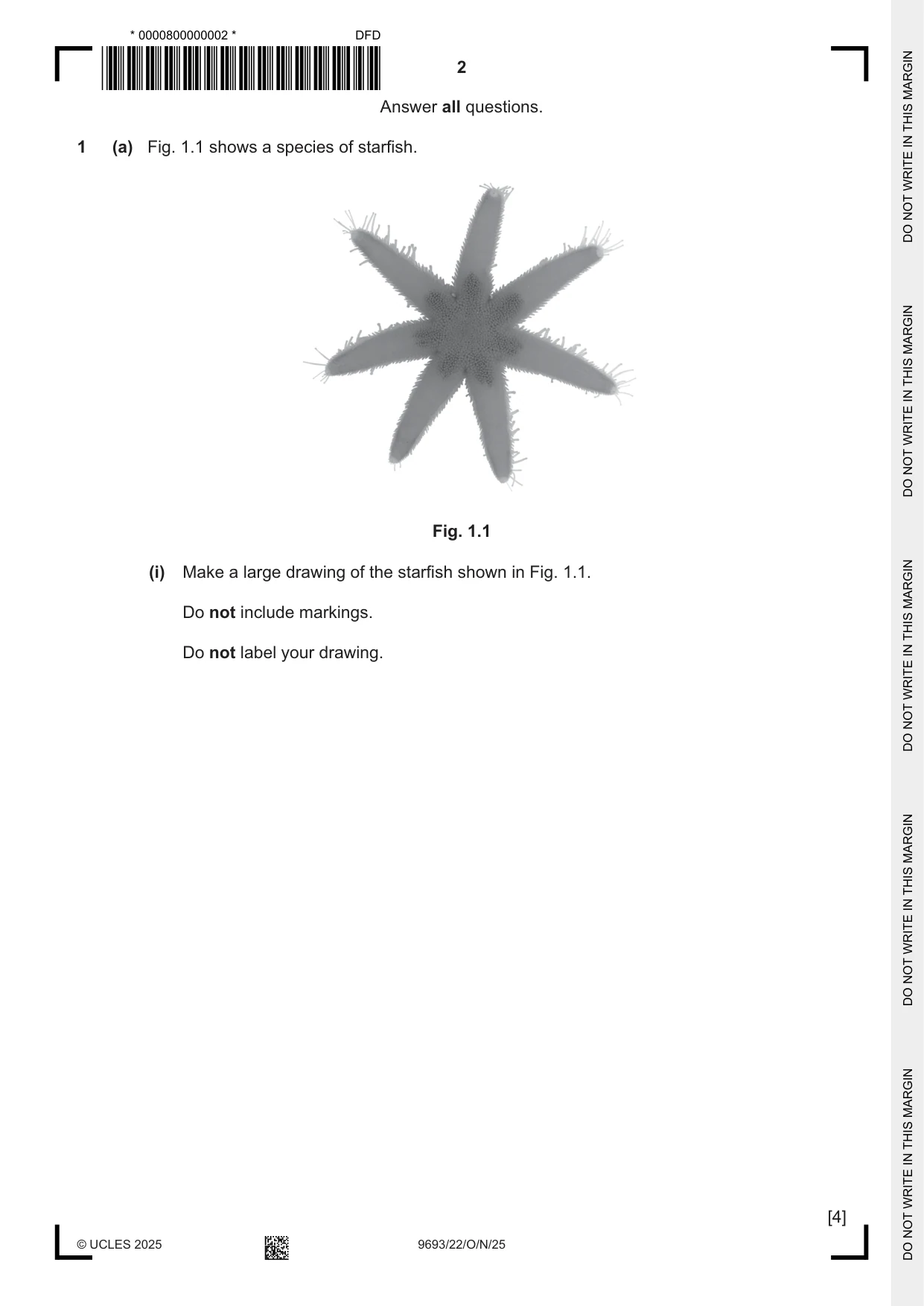 Cambridge A Level Marine Science 9693 2025 Oct/Nov Paper 2 · Variant 2 question paper, page 2 of 24