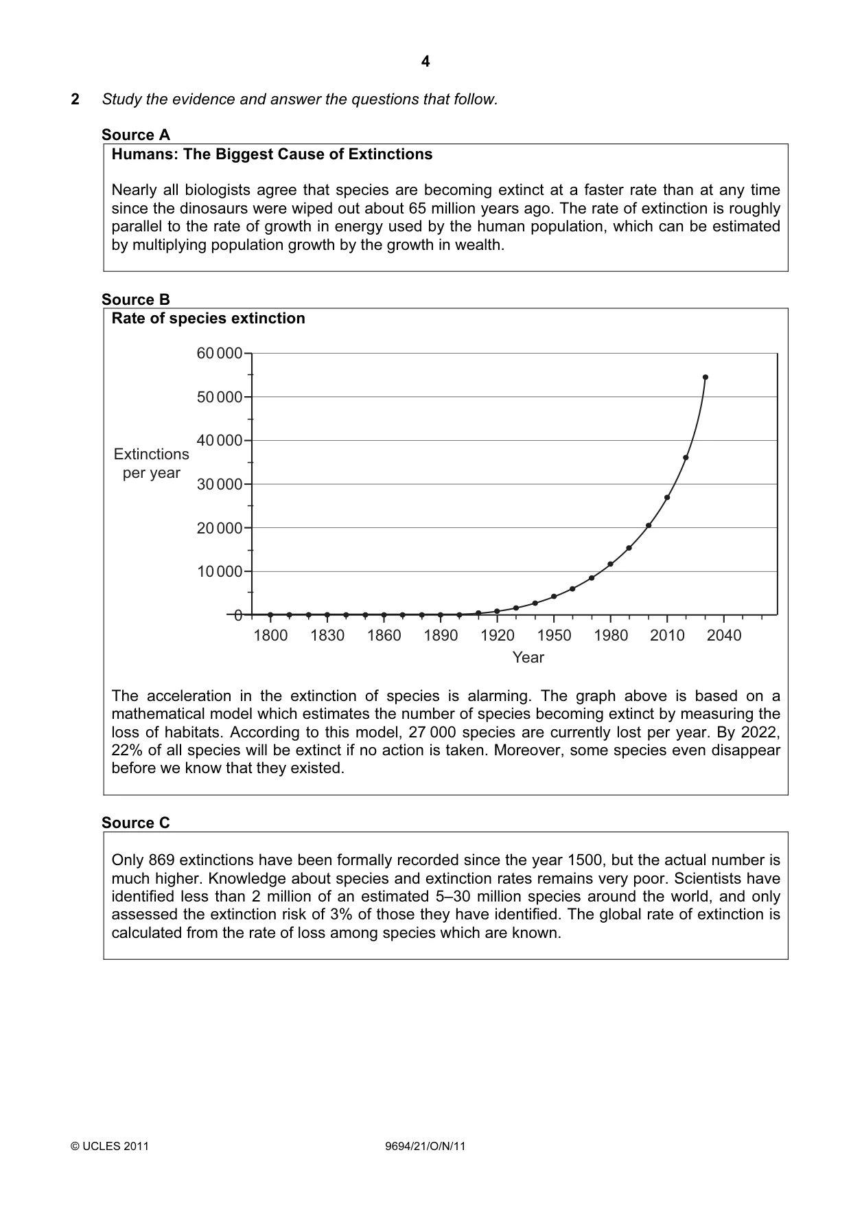 Cambridge A Level Thinking Skills 9694 2011 Oct/Nov Paper 2 · Variant 1 question paper, page 4 of 8
