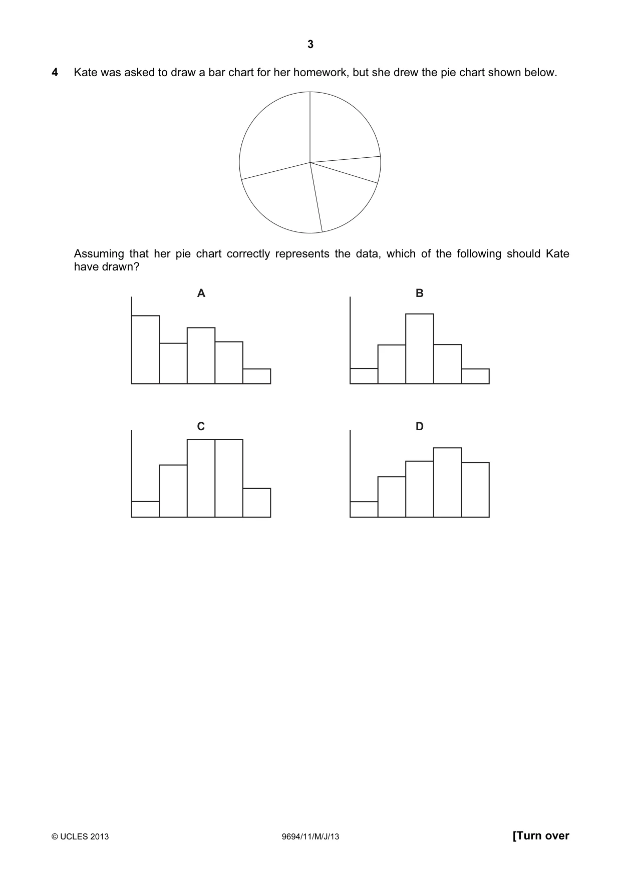 Cambridge A Level Thinking Skills 9694 2013 May/June Paper 1 · Variant 1 question paper, page 3 of 20