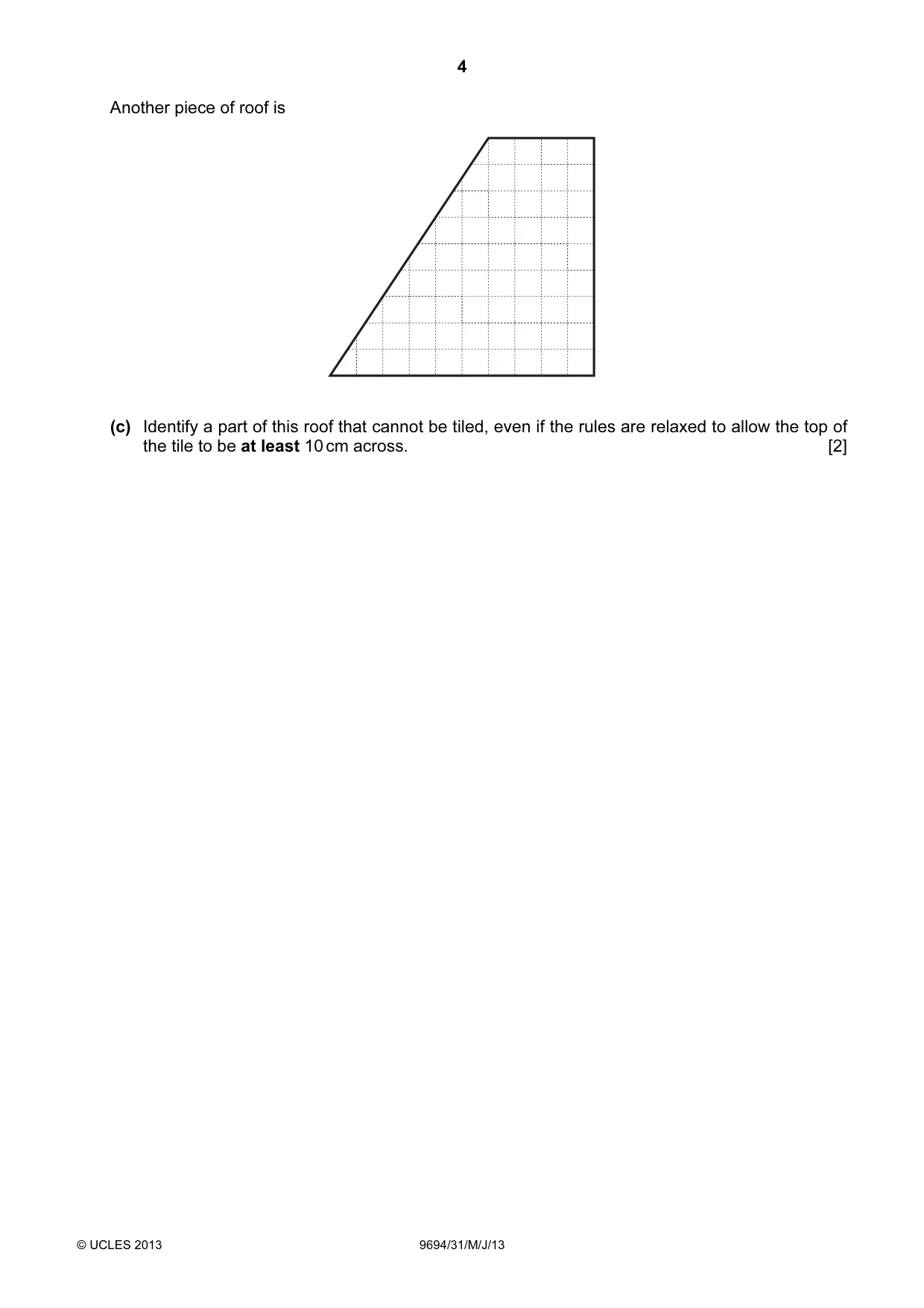 Cambridge A Level Thinking Skills 9694 2013 May/June Paper 3 · Variant 1 question paper, page 4 of 8