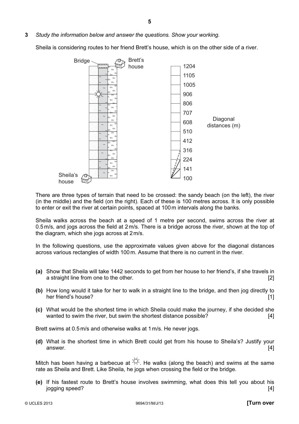 Cambridge A Level Thinking Skills 9694 2013 May/June Paper 3 · Variant 1 question paper, page 5 of 8
