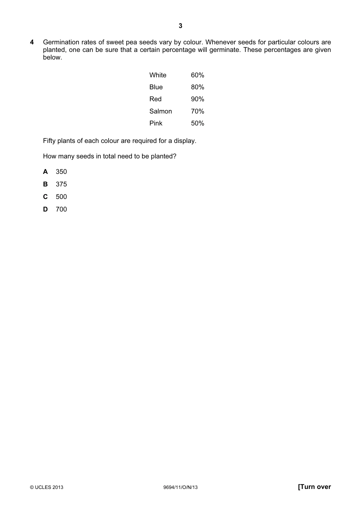 Cambridge A Level Thinking Skills 9694 2013 Oct/Nov Paper 1 · Variant 1 question paper, page 3 of 16