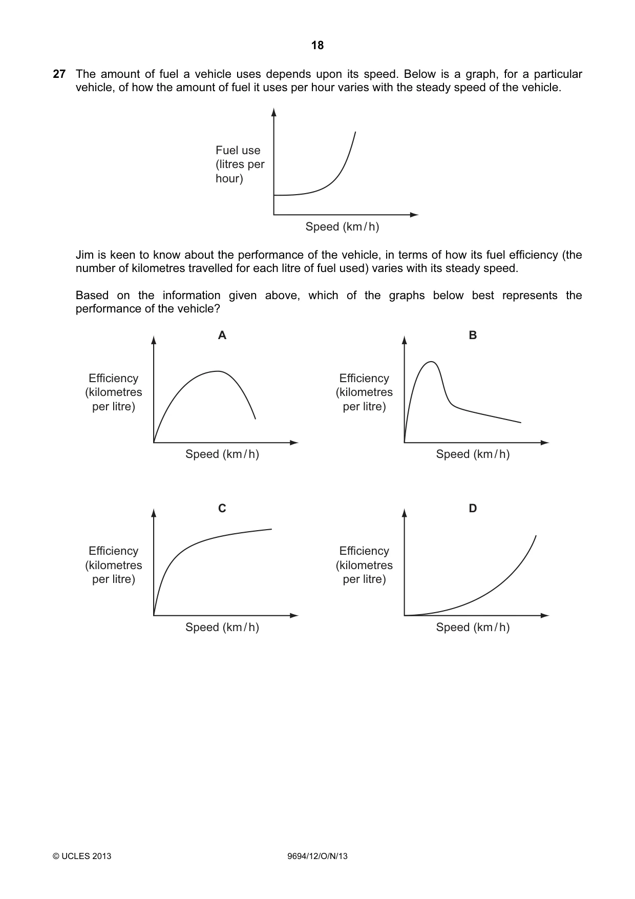 Cambridge A Level Thinking Skills 9694 2013 Oct/Nov Paper 1 · Variant 2 question paper, page 18 of 20