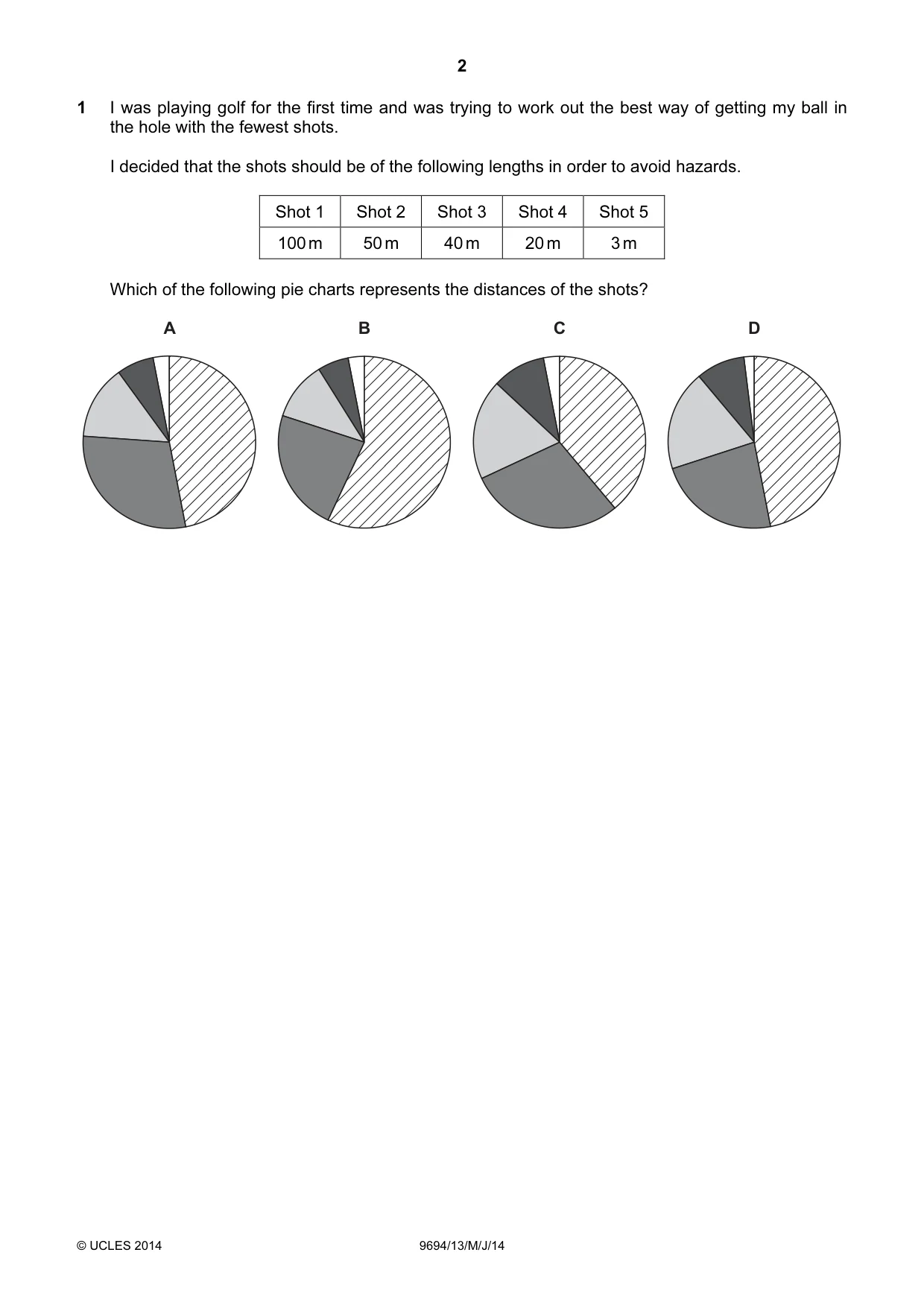 Cambridge A Level Thinking Skills 9694 2014 May/June Paper 1 · Variant 3 question paper, page 2 of 20