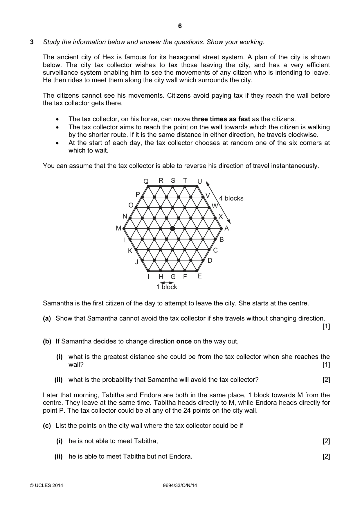 Cambridge A Level Thinking Skills 9694 2014 Oct/Nov Paper 3 · Variant 3 question paper, page 6 of 12
