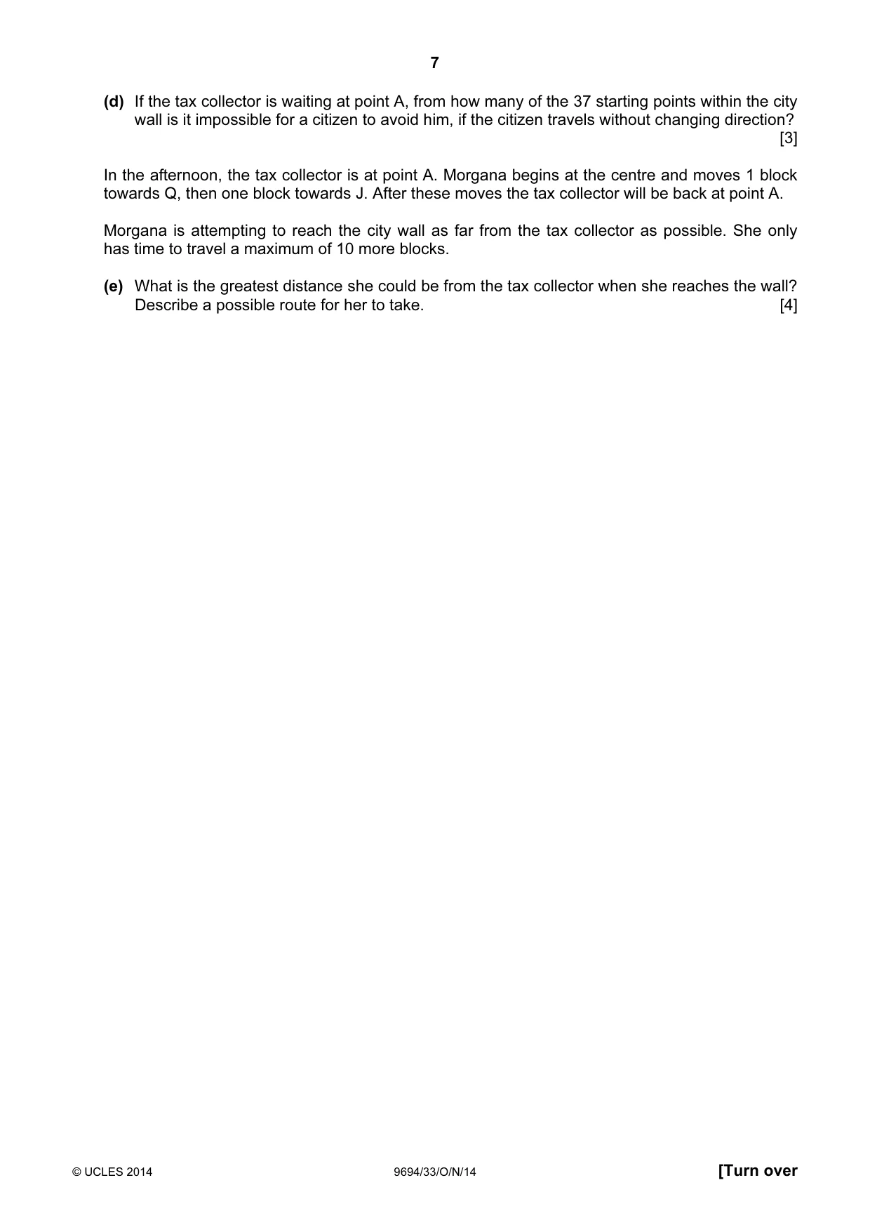 Cambridge A Level Thinking Skills 9694 2014 Oct/Nov Paper 3 · Variant 3 question paper, page 7 of 12