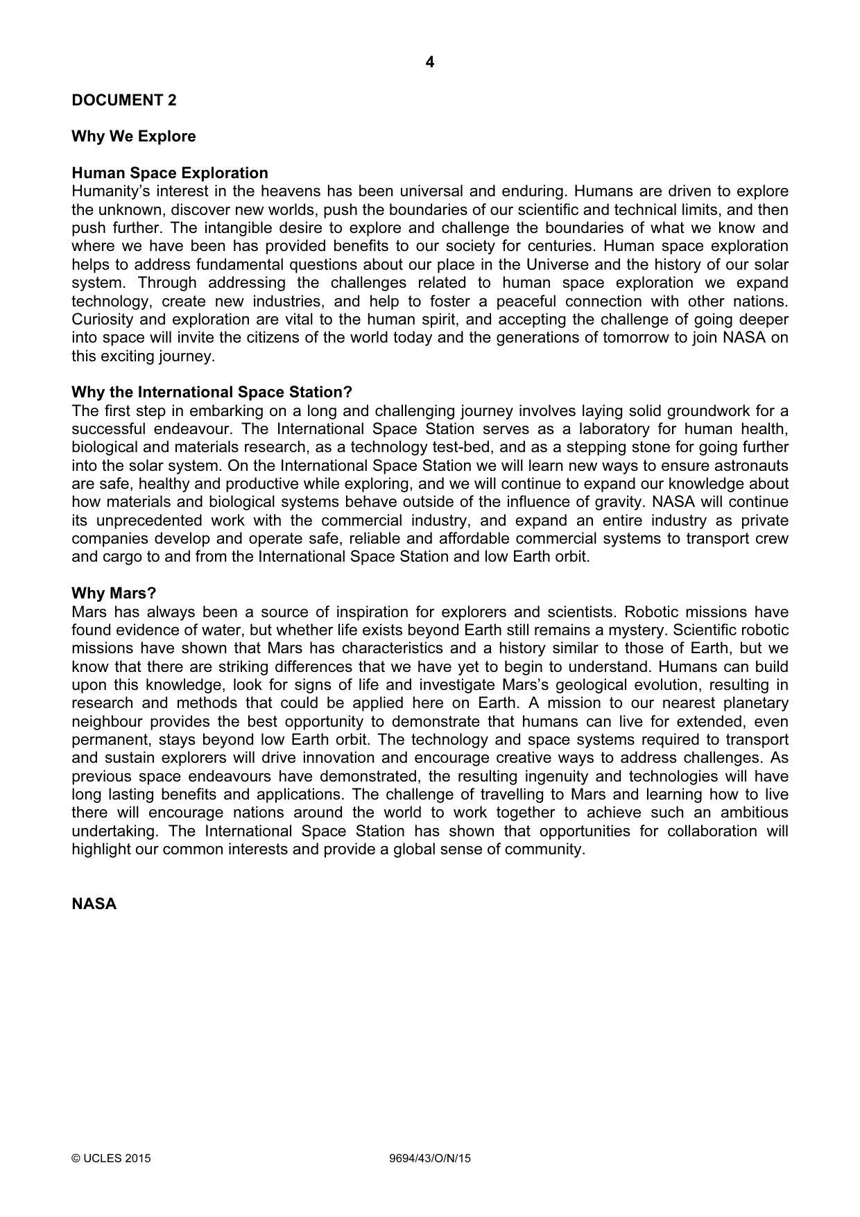 Cambridge A Level Thinking Skills 9694 2015 Oct/Nov Paper 4 · Variant 3 question paper, page 4 of 8