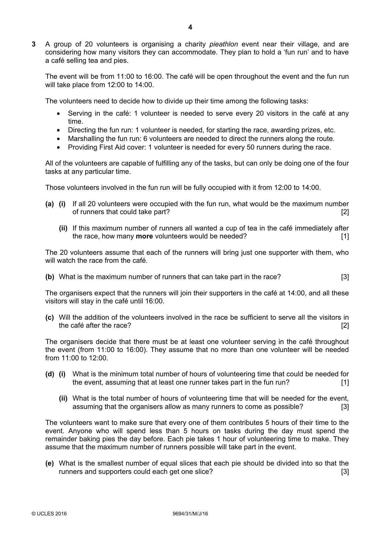 Cambridge A Level Thinking Skills 9694 2016 May/June Paper 3 · Variant 1 question paper, page 4 of 8