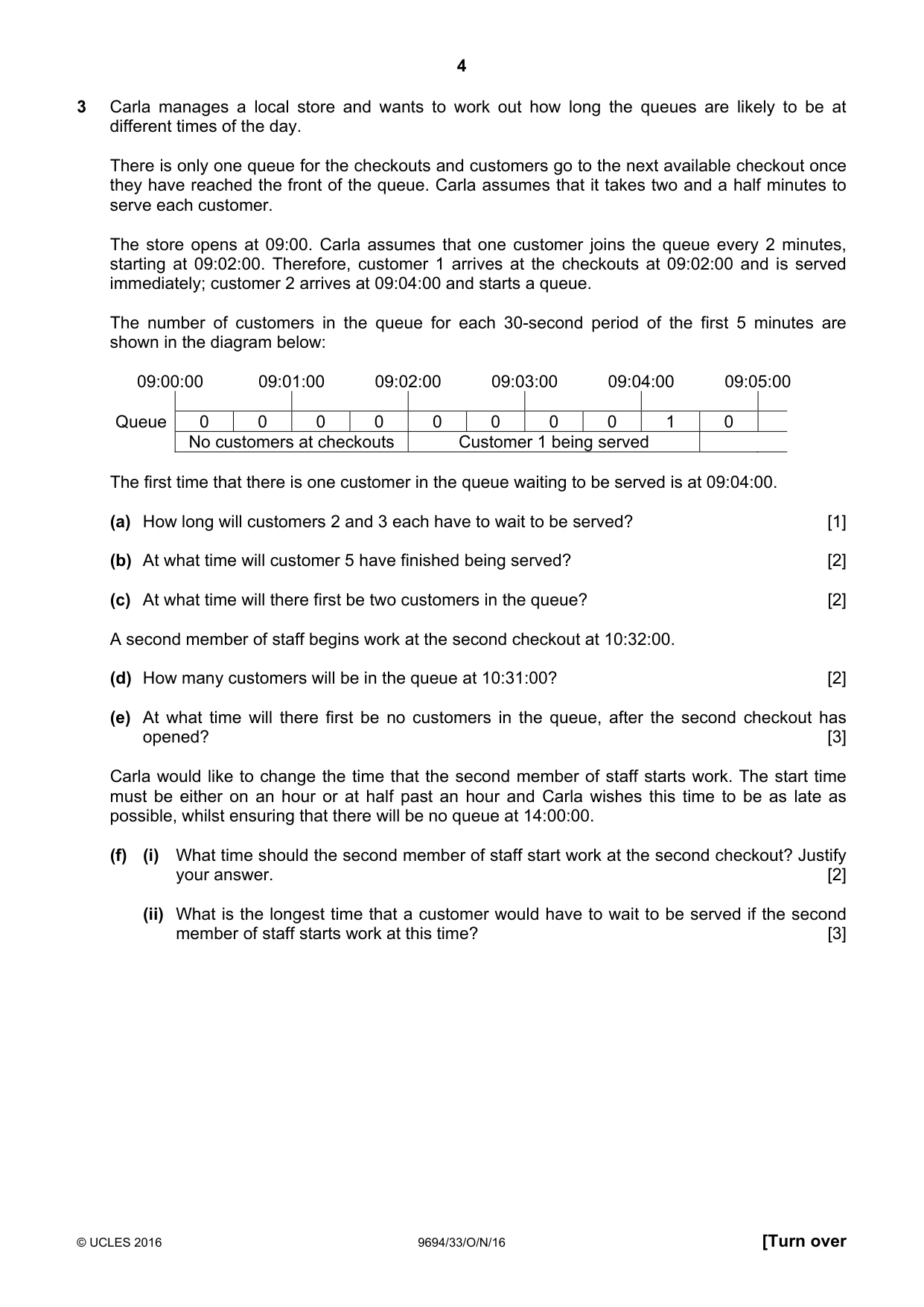 Cambridge A Level Thinking Skills 9694 2016 Oct/Nov Paper 3 · Variant 3 question paper, page 4 of 8