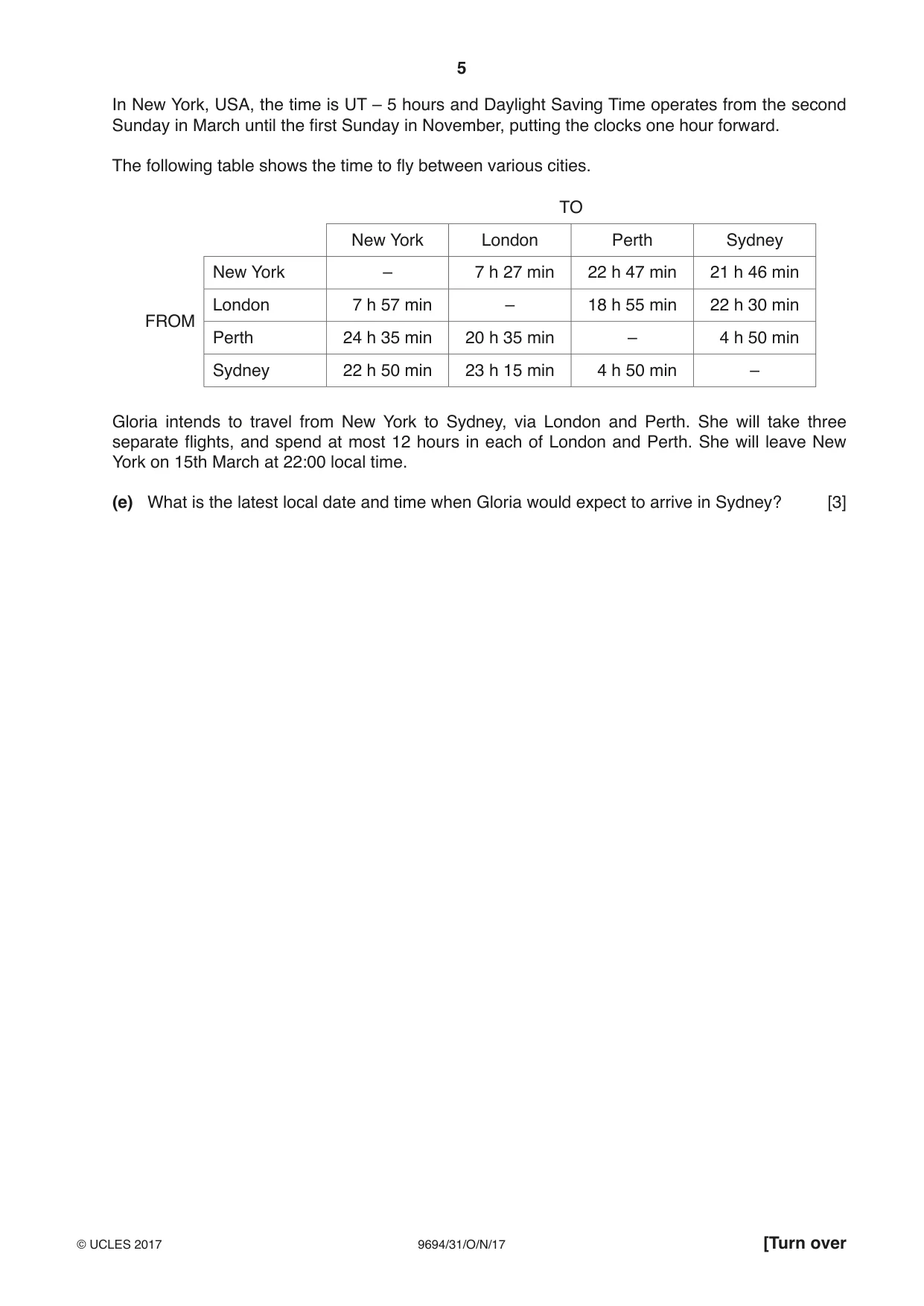 Cambridge A Level Thinking Skills 9694 2017 Oct/Nov Paper 3 · Variant 1 question paper, page 5 of 12