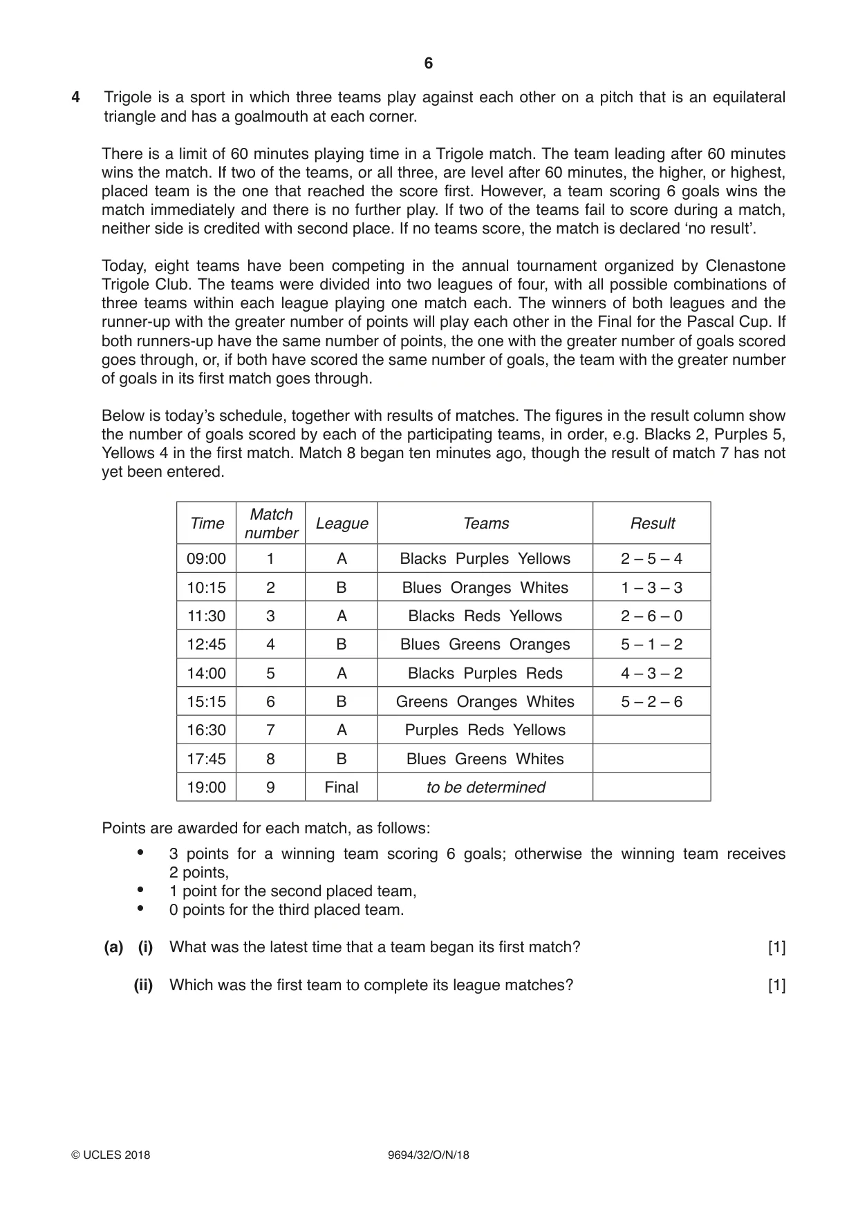 Cambridge A Level Thinking Skills 9694 2018 Oct/Nov Paper 3 · Variant 2 question paper, page 6 of 8