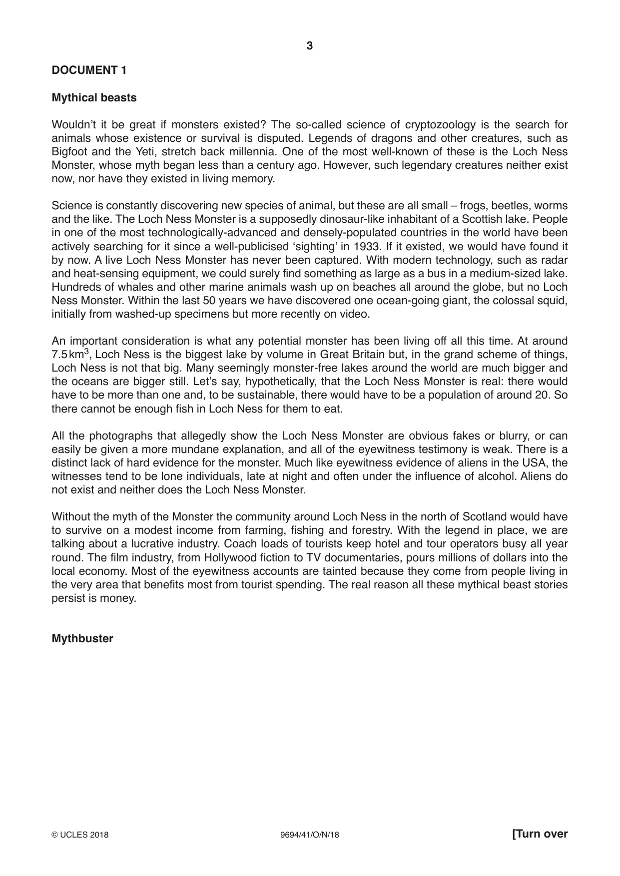 Cambridge A Level Thinking Skills 9694 2018 Oct/Nov Paper 4 · Variant 1 question paper, page 3 of 8