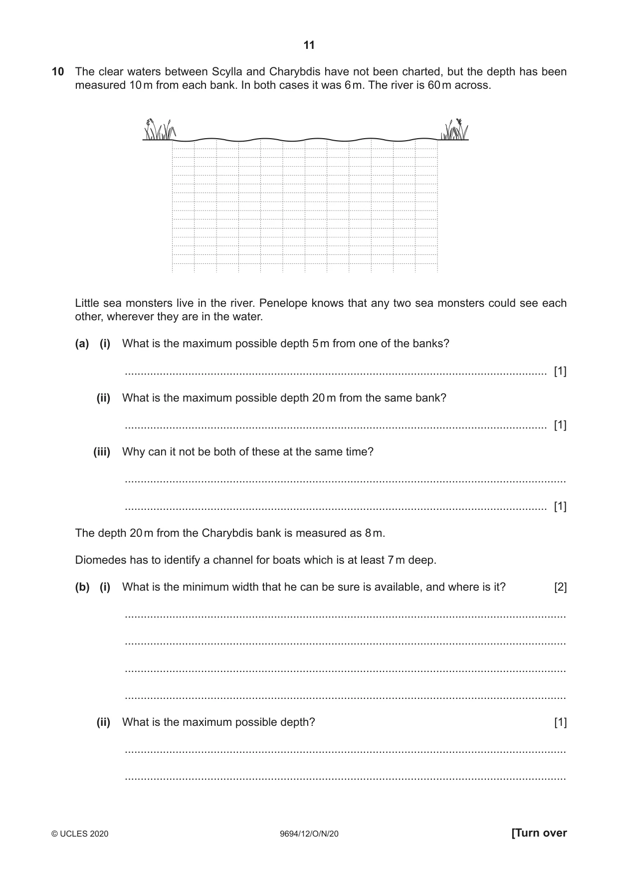 Cambridge A Level Thinking Skills 9694 2020 Oct/Nov Paper 1 · Variant 2 question paper, page 11 of 16