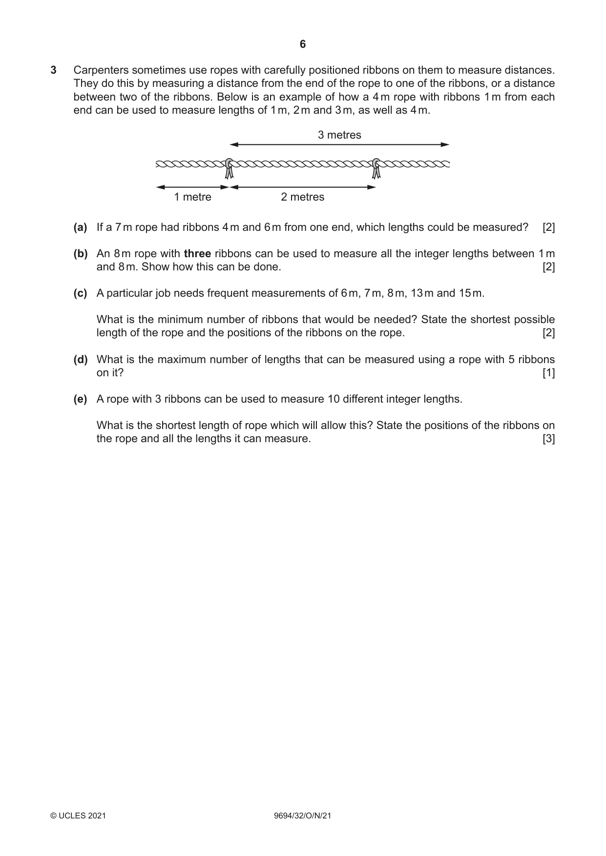 Cambridge A Level Thinking Skills 9694 2021 Oct/Nov Paper 3 · Variant 2 question paper, page 6 of 12