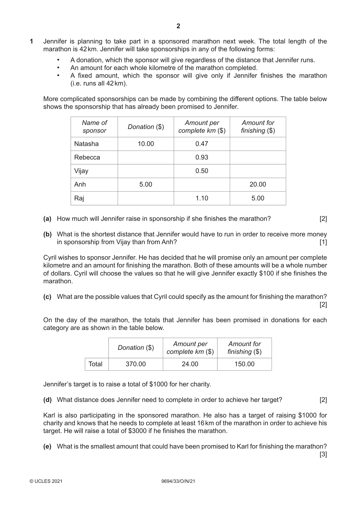Cambridge A Level Thinking Skills 9694 2021 Oct/Nov Paper 3 · Variant 3 question paper, page 2 of 12