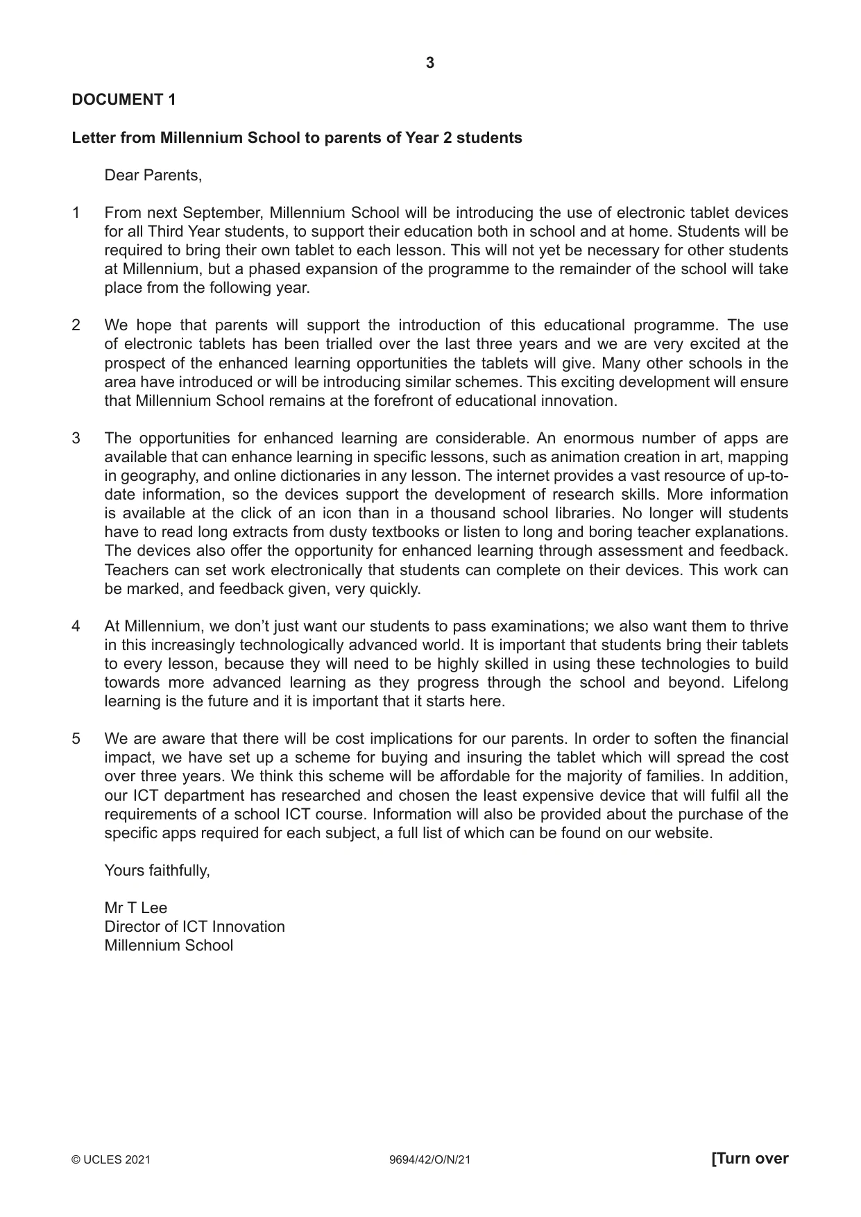 Cambridge A Level Thinking Skills 9694 2021 Oct/Nov Paper 4 · Variant 2 question paper, page 3 of 8