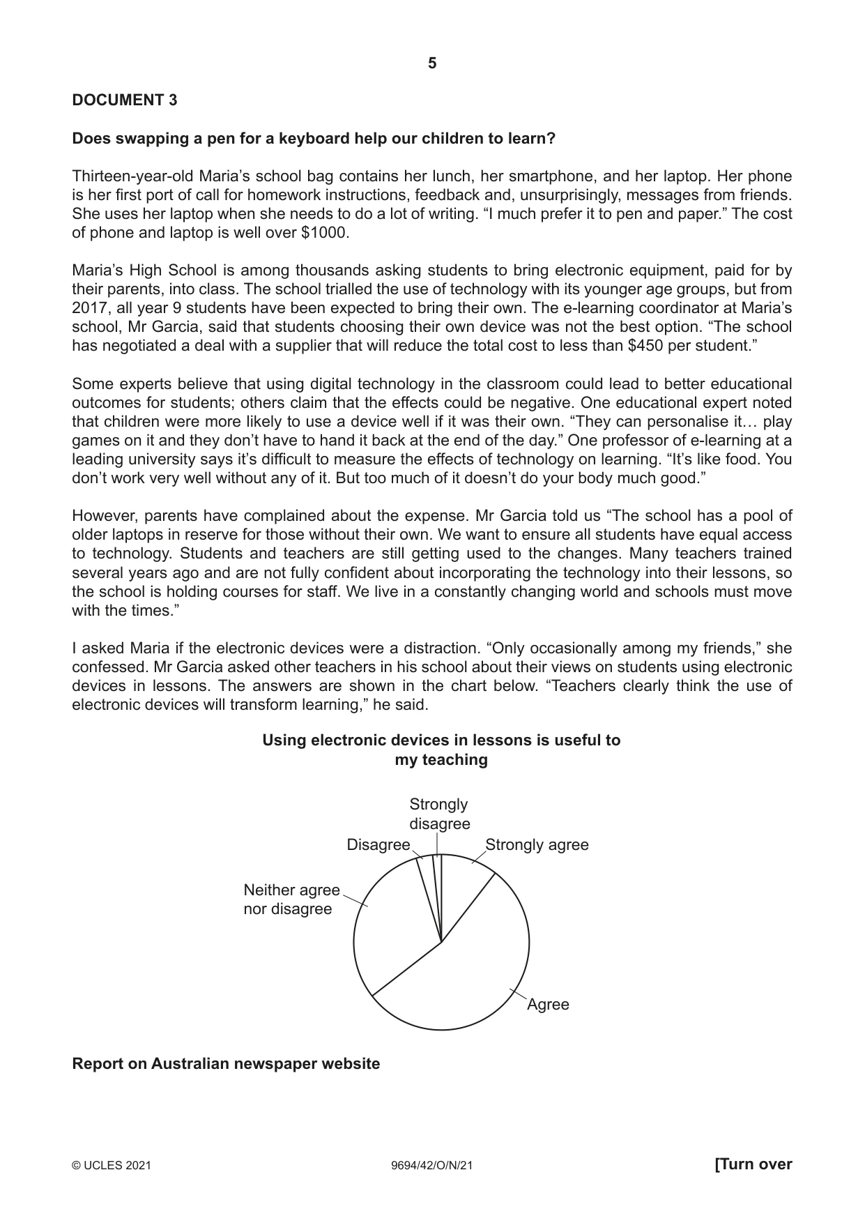 Cambridge A Level Thinking Skills 9694 2021 Oct/Nov Paper 4 · Variant 2 question paper, page 5 of 8