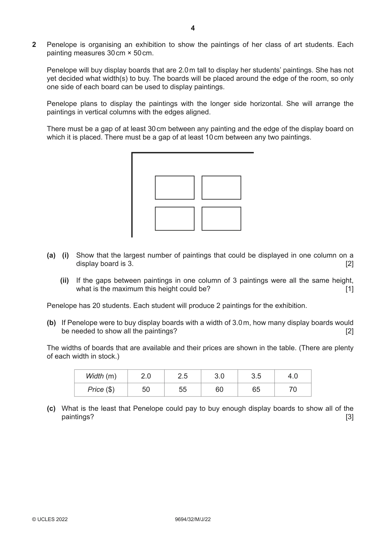 Cambridge A Level Thinking Skills 9694 2022 May/June Paper 3 · Variant 2 question paper, page 4 of 12