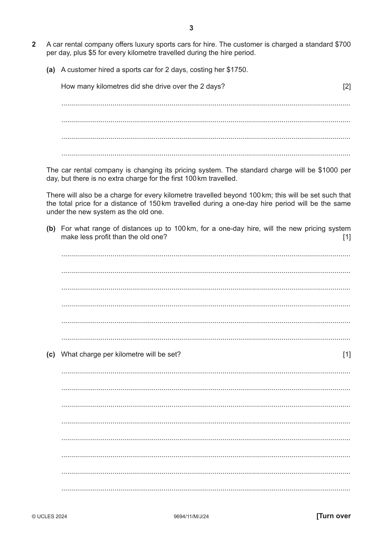 Cambridge A Level Thinking Skills 9694 2024 May/June Paper 1 · Variant 1 question paper, page 3 of 16