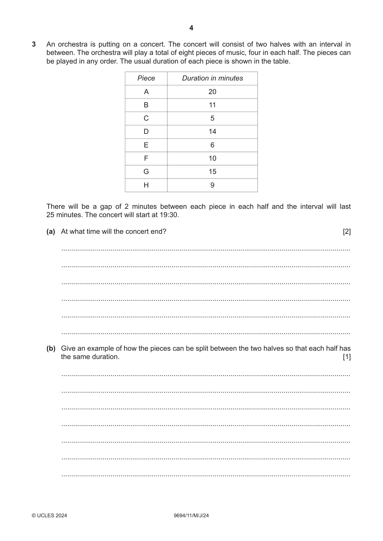Cambridge A Level Thinking Skills 9694 2024 May/June Paper 1 · Variant 1 question paper, page 4 of 16