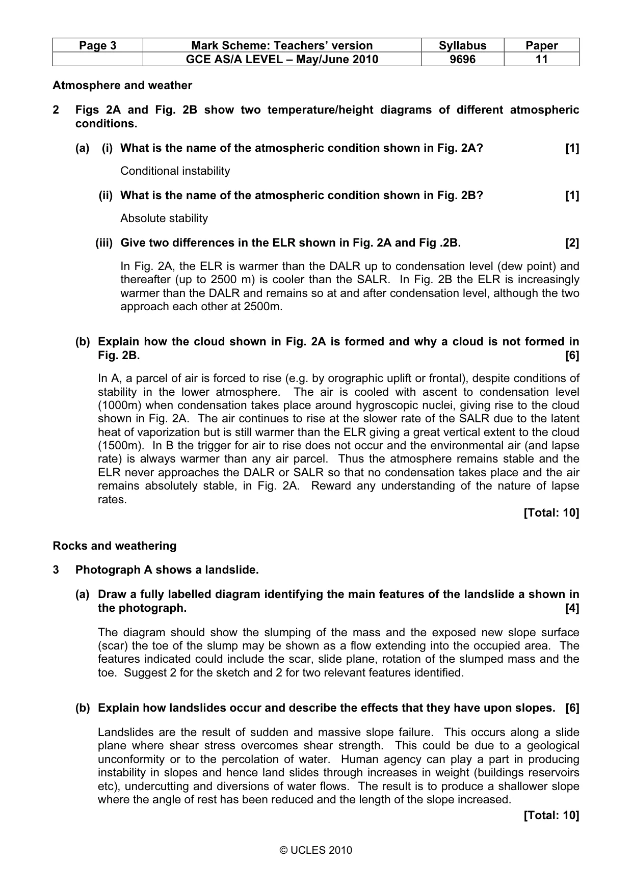 Mark scheme, page 3 of 12