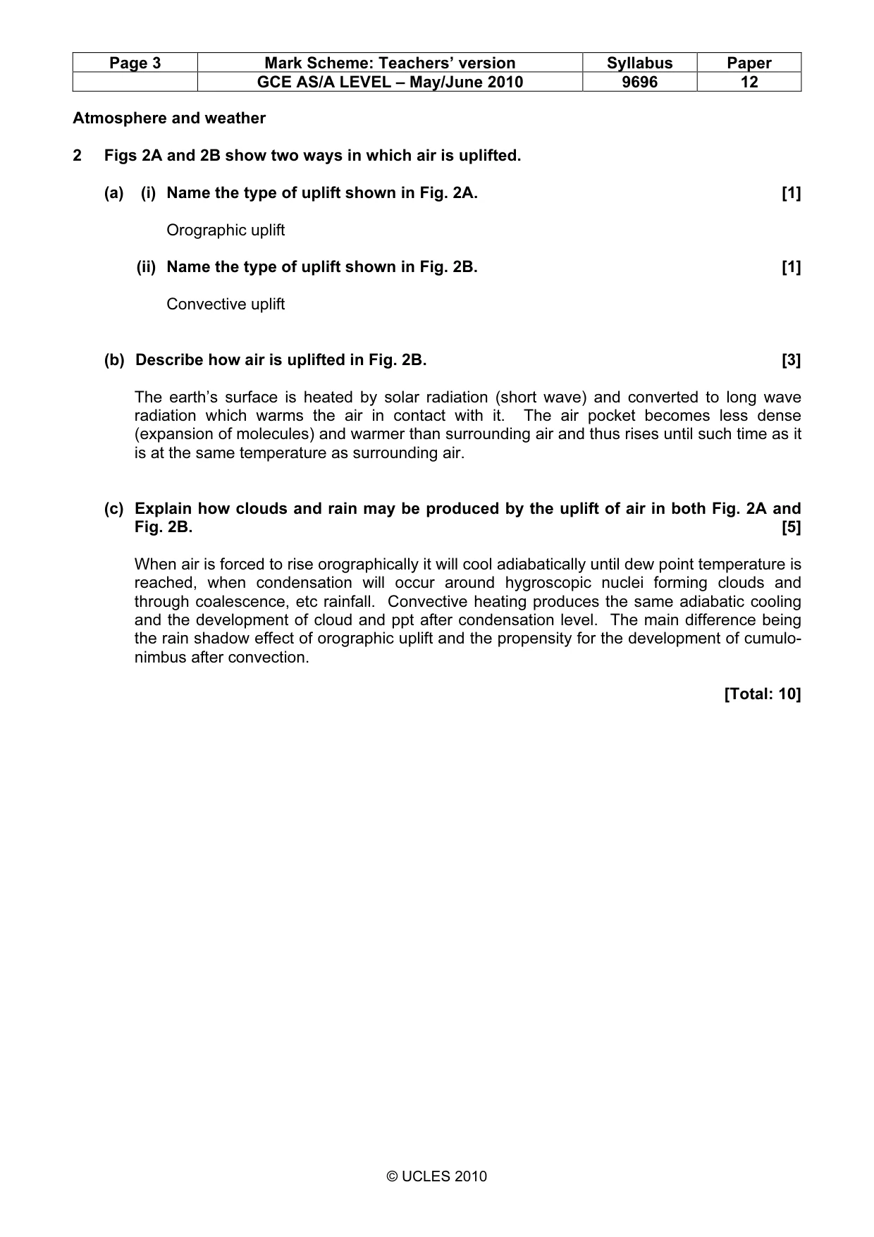 Mark scheme, page 3 of 13