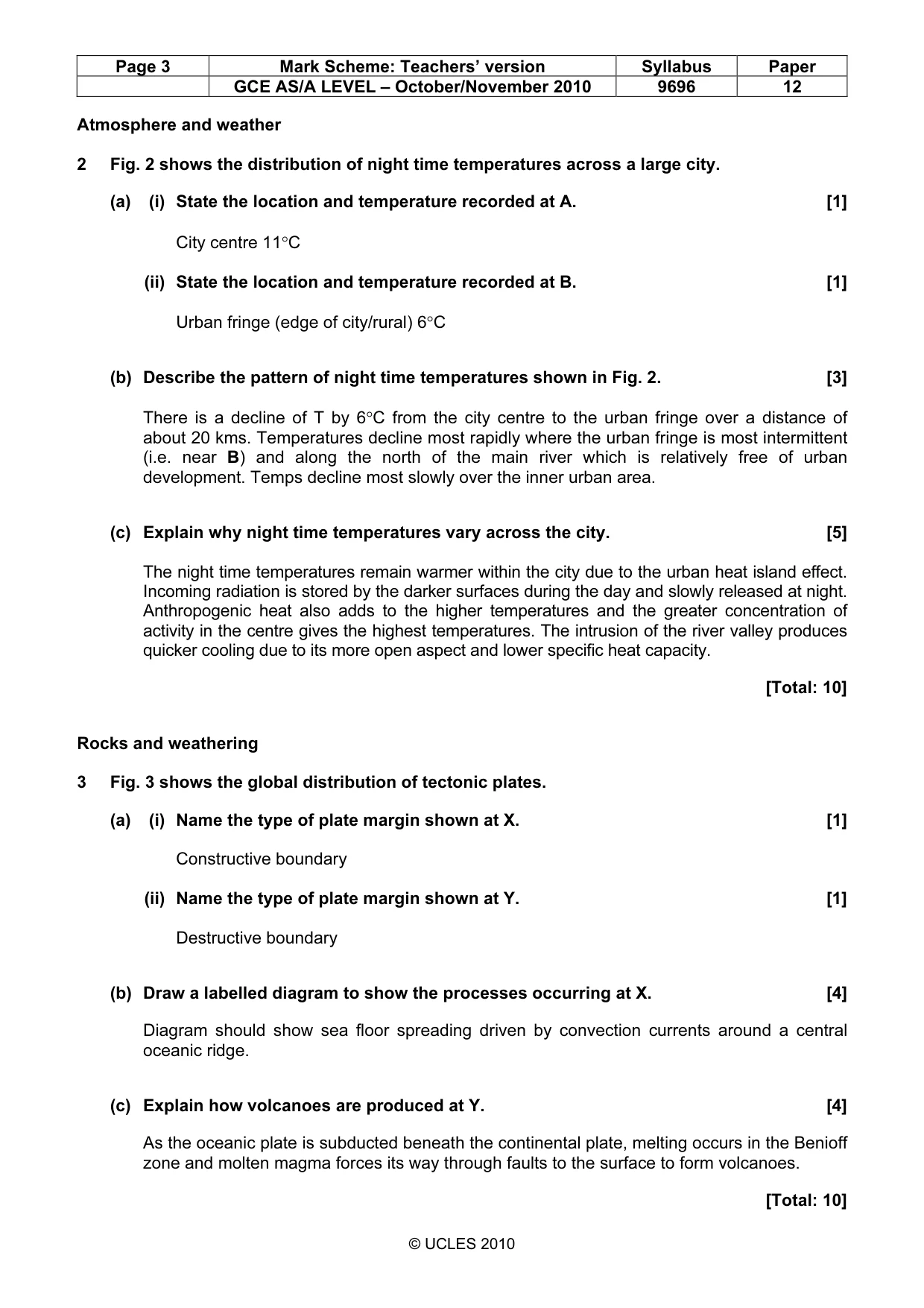 Mark scheme, page 3 of 12