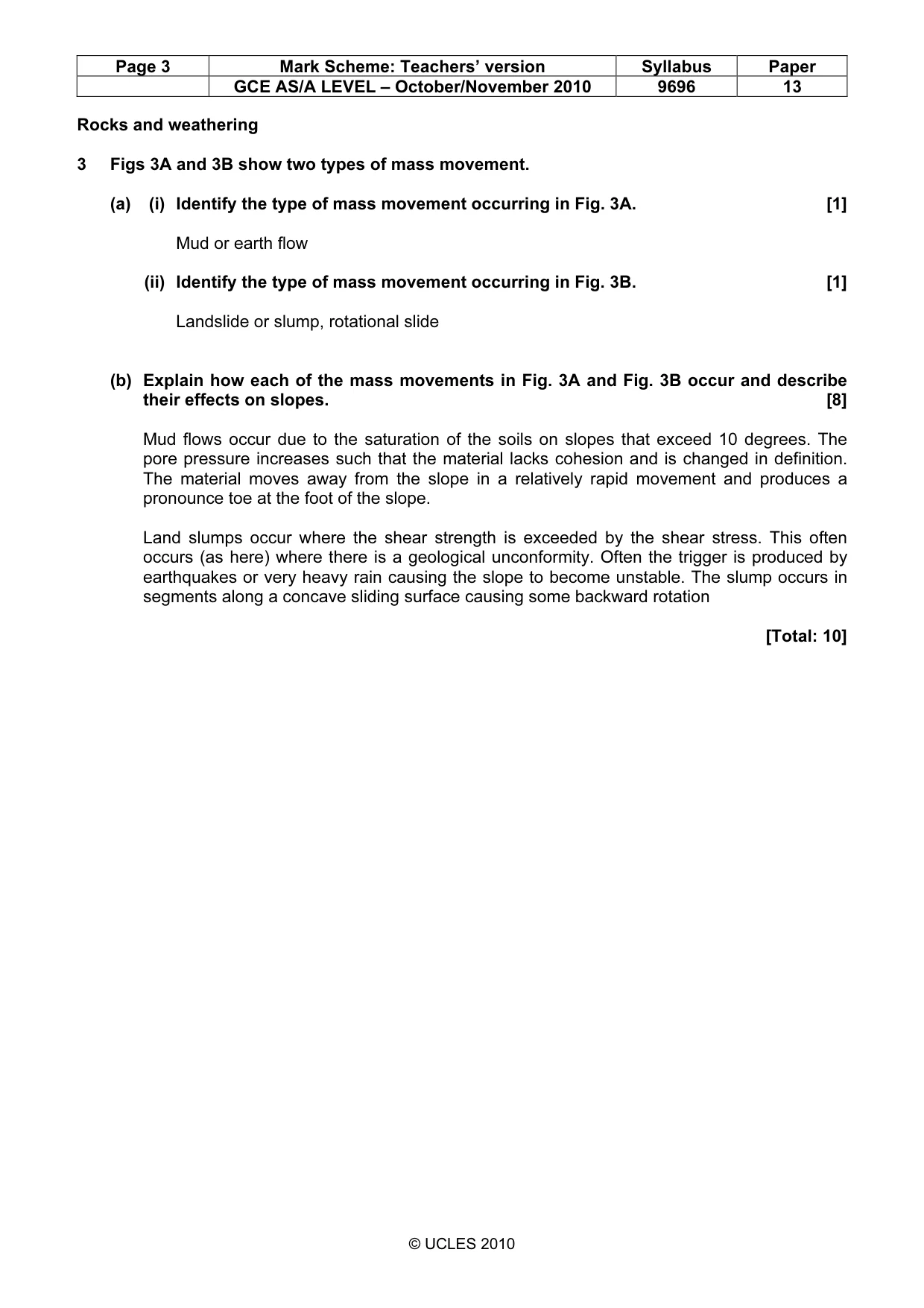 Mark scheme, page 3 of 12