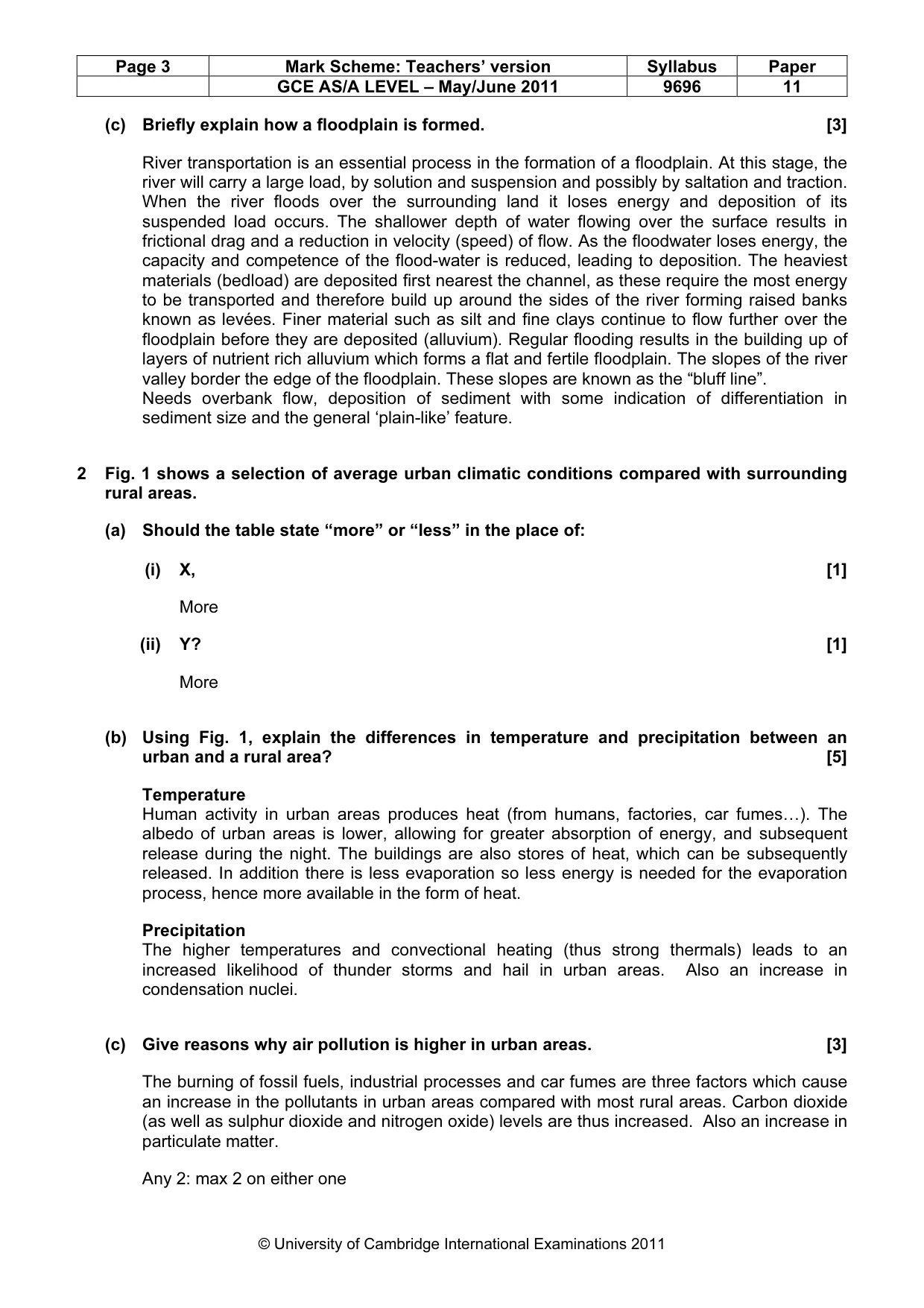 Mark scheme, page 3 of 13