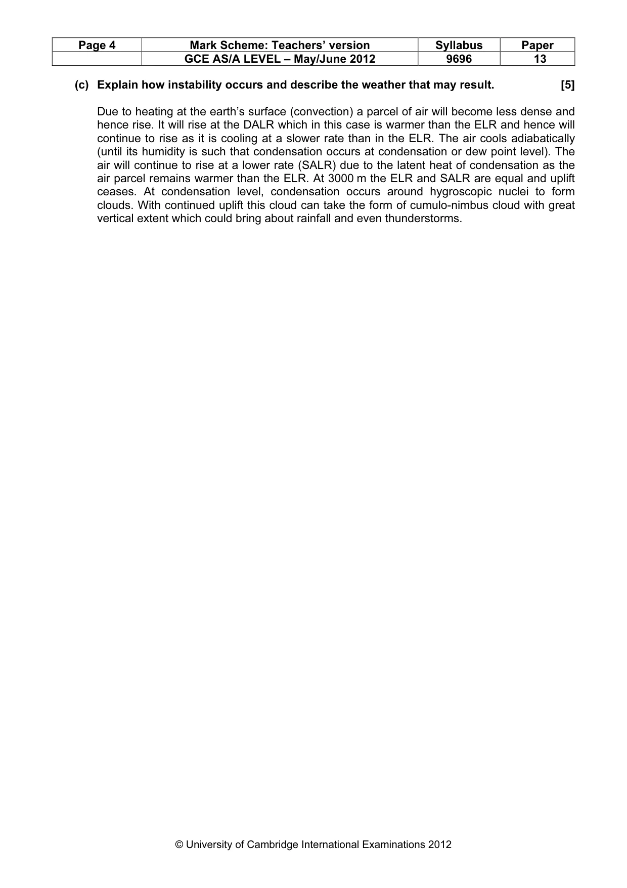 Mark scheme, page 4 of 16